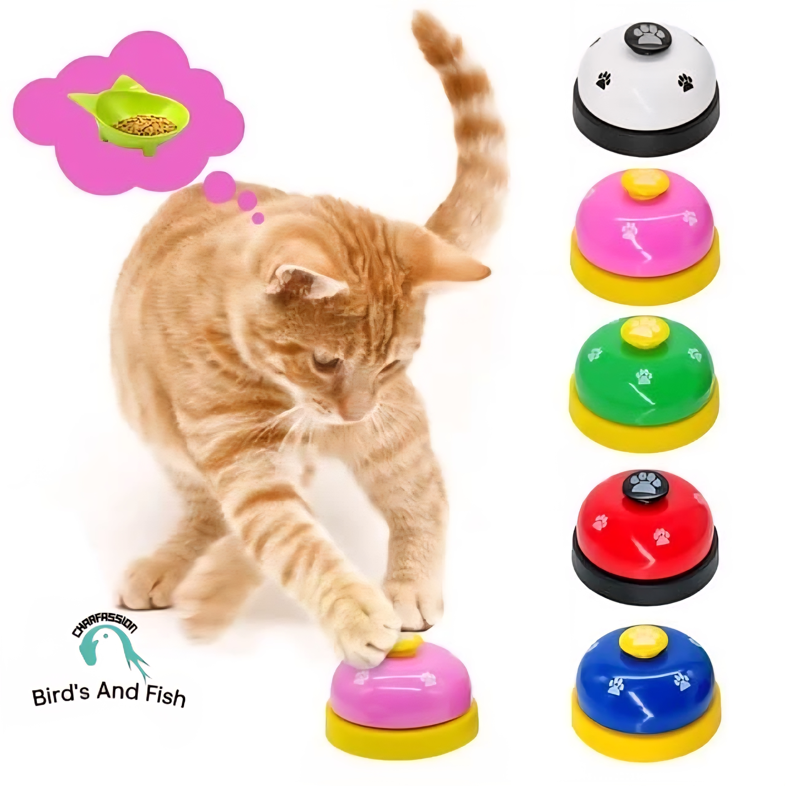 ক্যাট ট্রেনিং বেল cat training bell