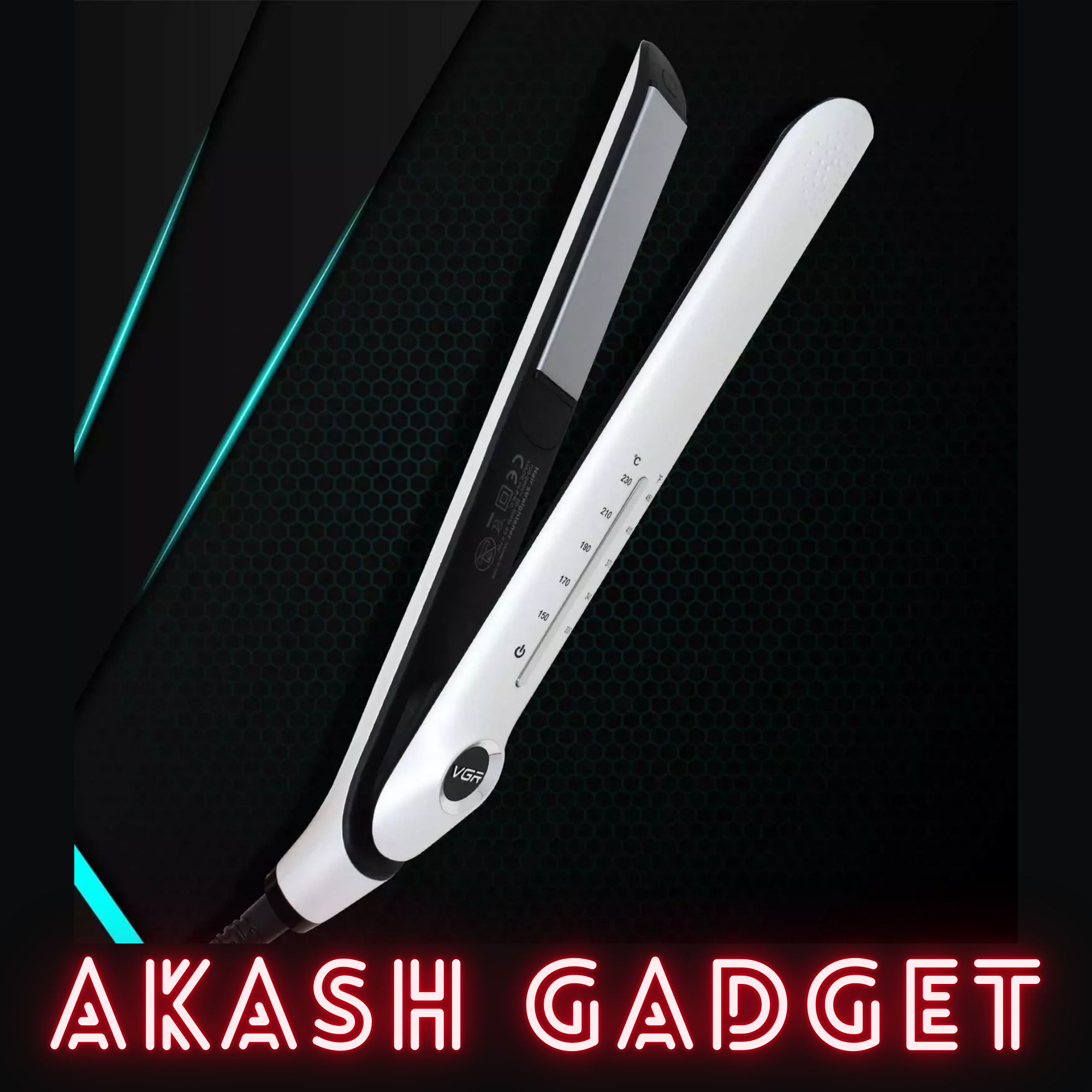 VGR V-556 Professional Hair Straightener for Women | Fast Heating Ceramic Plates_img_3