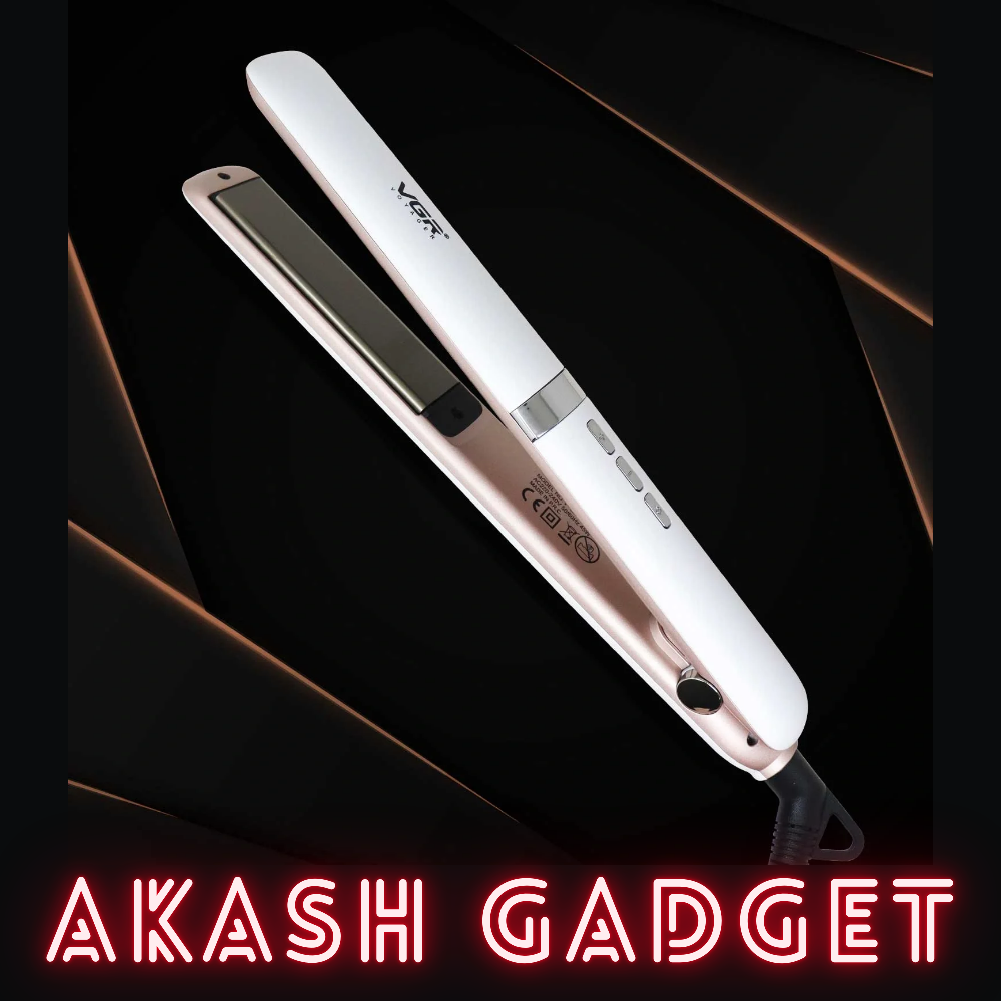 VGR V-556 Professional Hair Straightener for Women | Fast Heating Ceramic Plates_img_4