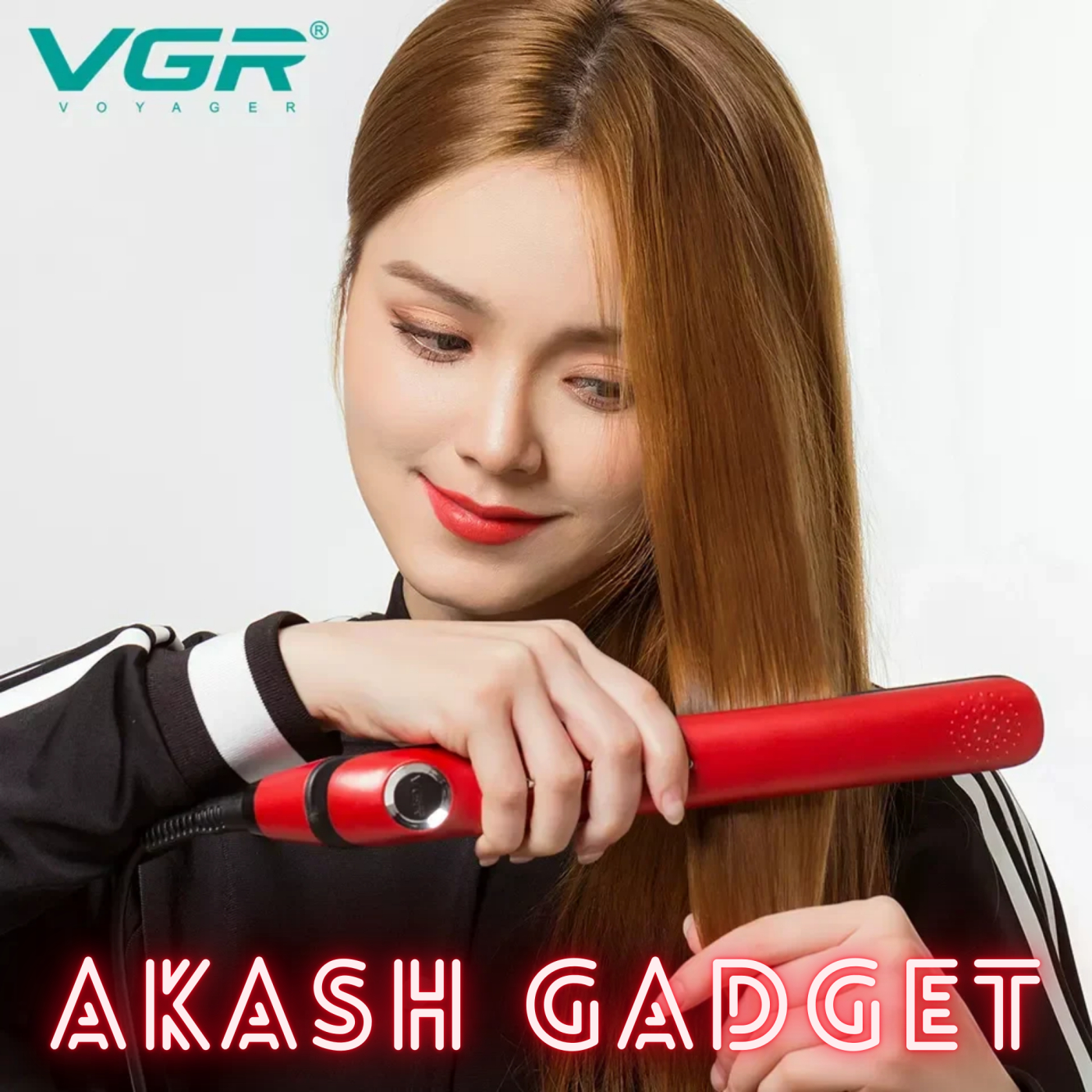 VGR V-556 Professional Hair Straightener for Women | Fast Heating Ceramic Plates_img_12