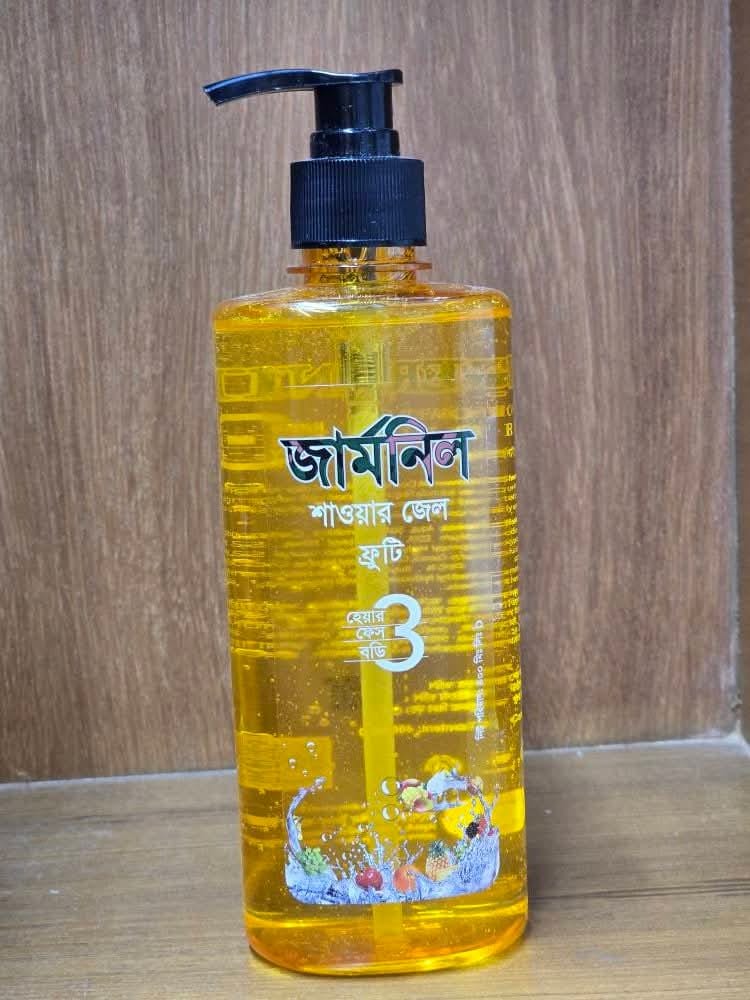 জার্মানিল শাওয়ার জেল ফ্রুটি ফ্লেভার(হেয়ার,ফেইস,বডি)