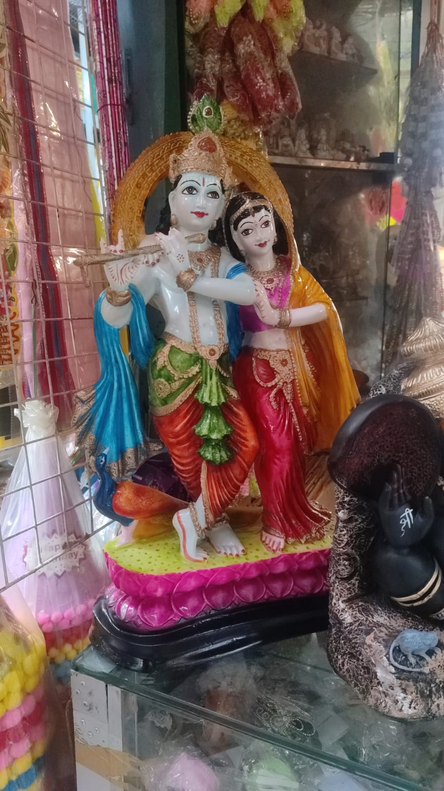 রাধাকৃষ্ণ যুগল ২৪ ইঞ্চি - Image 1