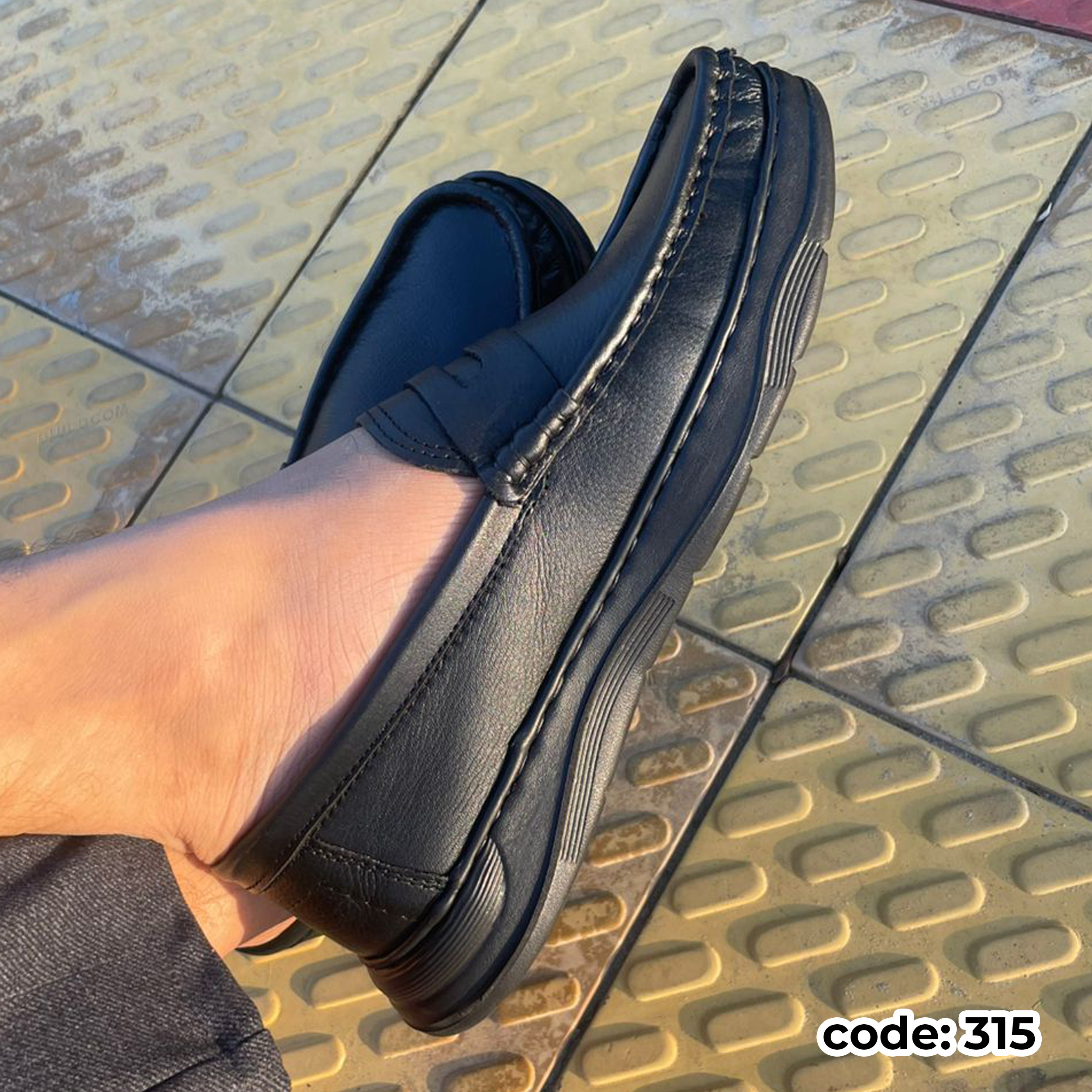 Genuine COW Leather Light Weight Casual Shoes -315_img_2