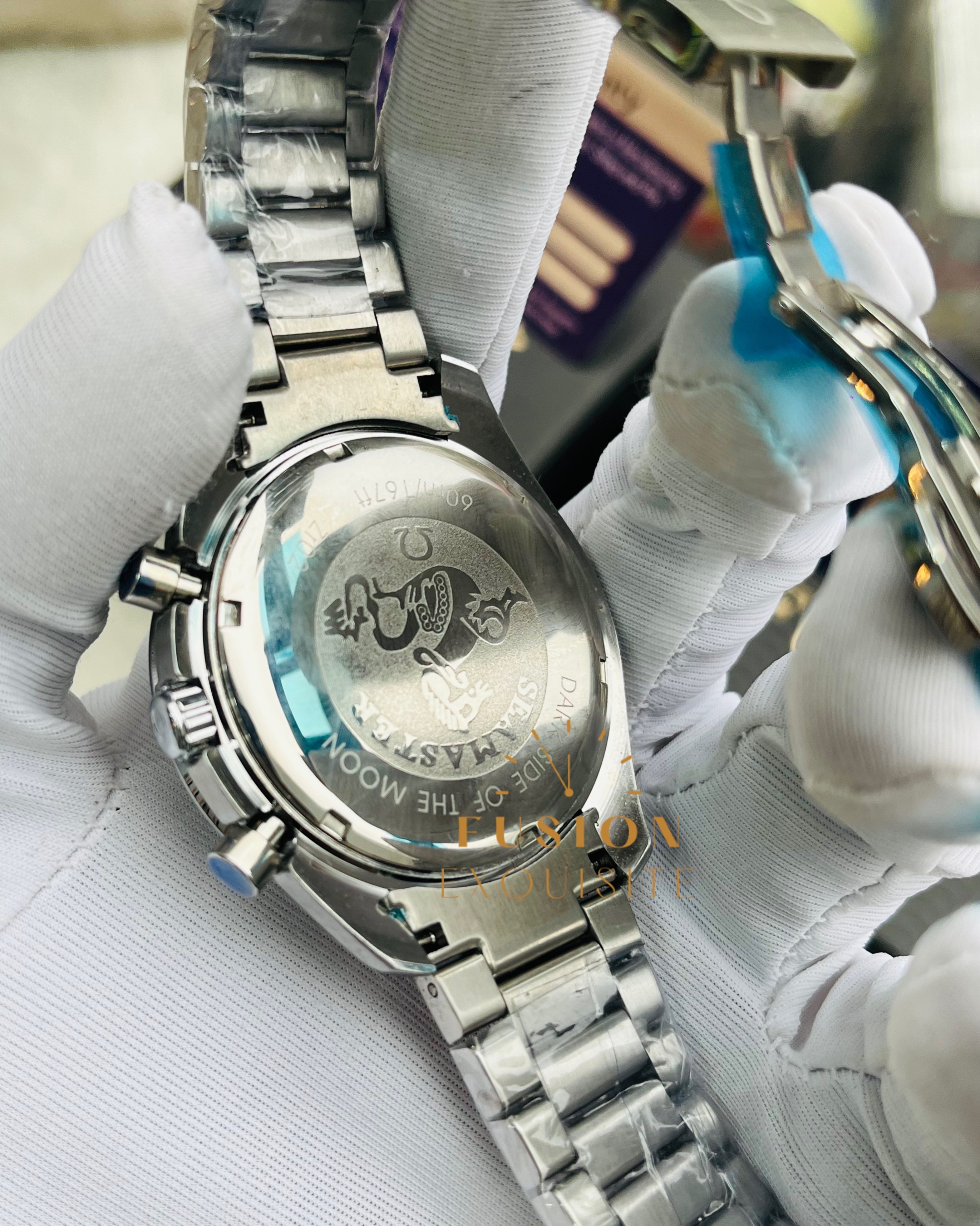 Omega Blue Dial Chronograph Watch (AA Grade)_img_2