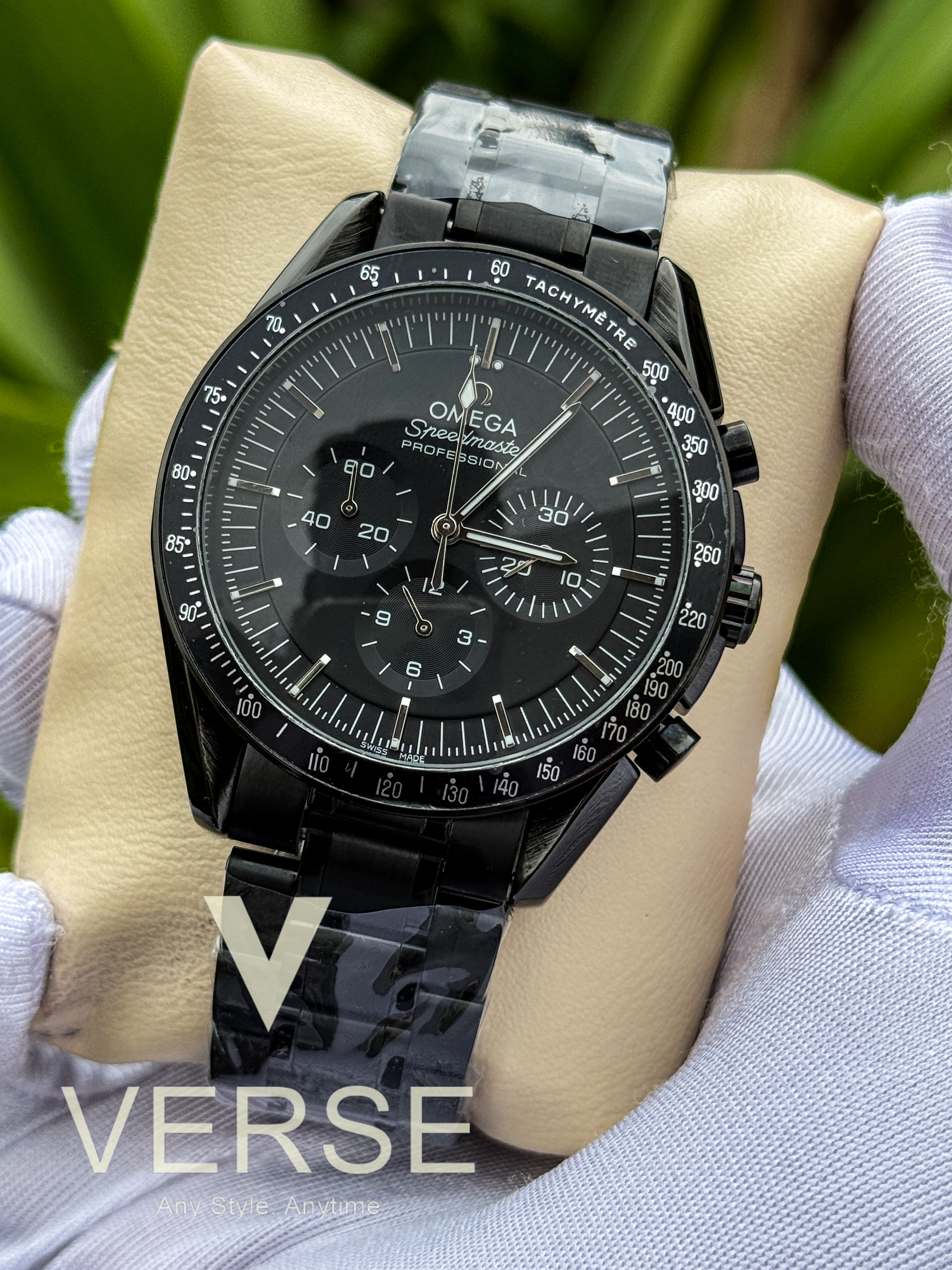 Omega Moonwatch full black AA