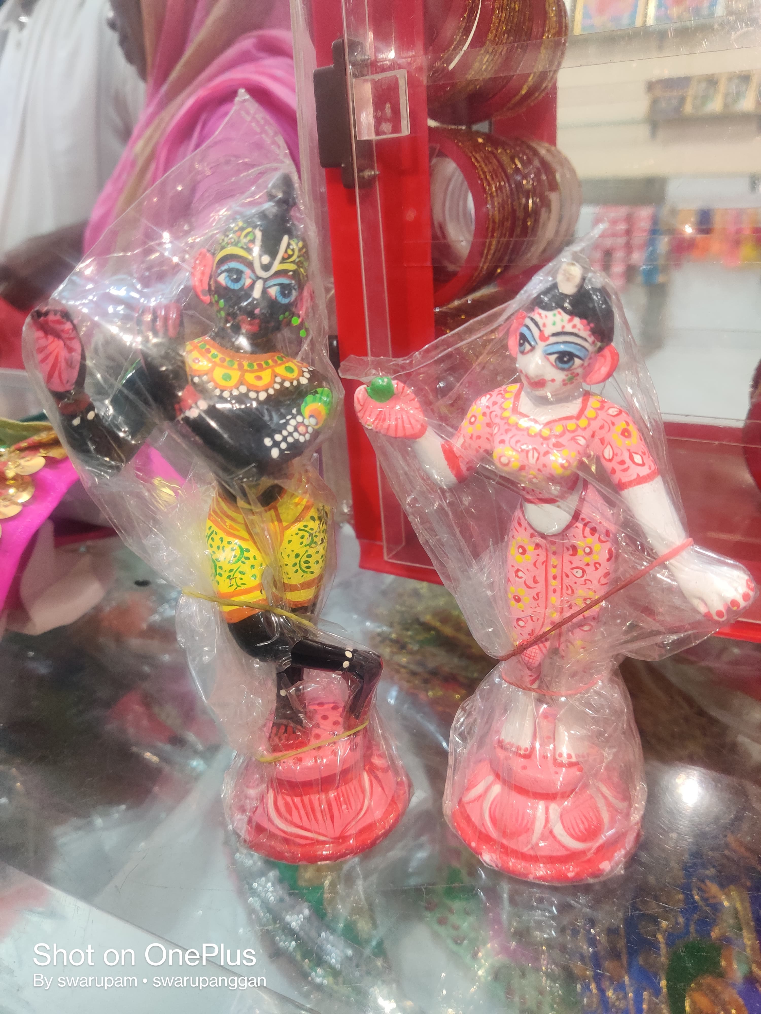 অষ্টধাতুর রাধামাধব সর্বাঙ্গ অঙ্গরাগ - Image 1