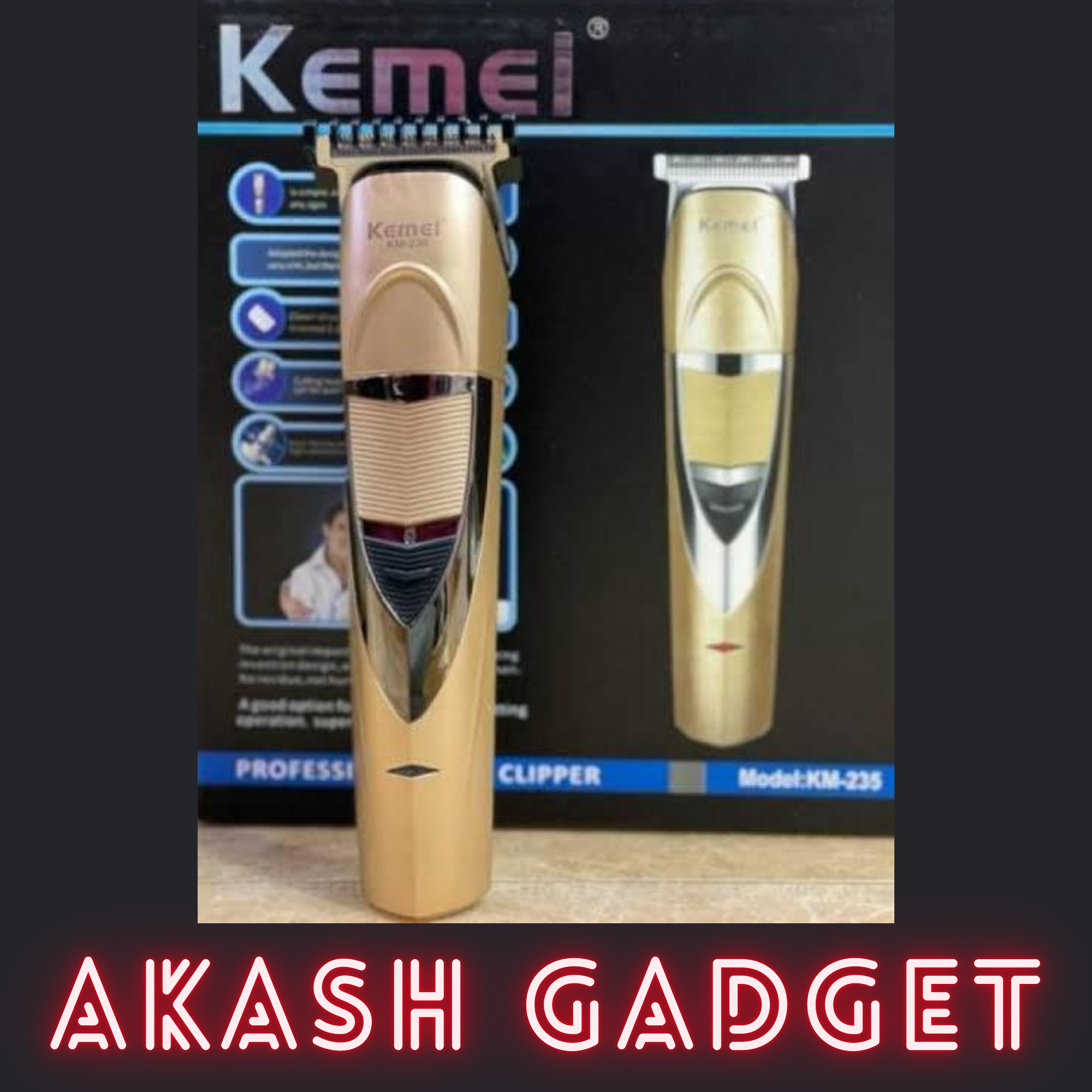 Kemei KM-235 Professional Hair Clipper_img_4