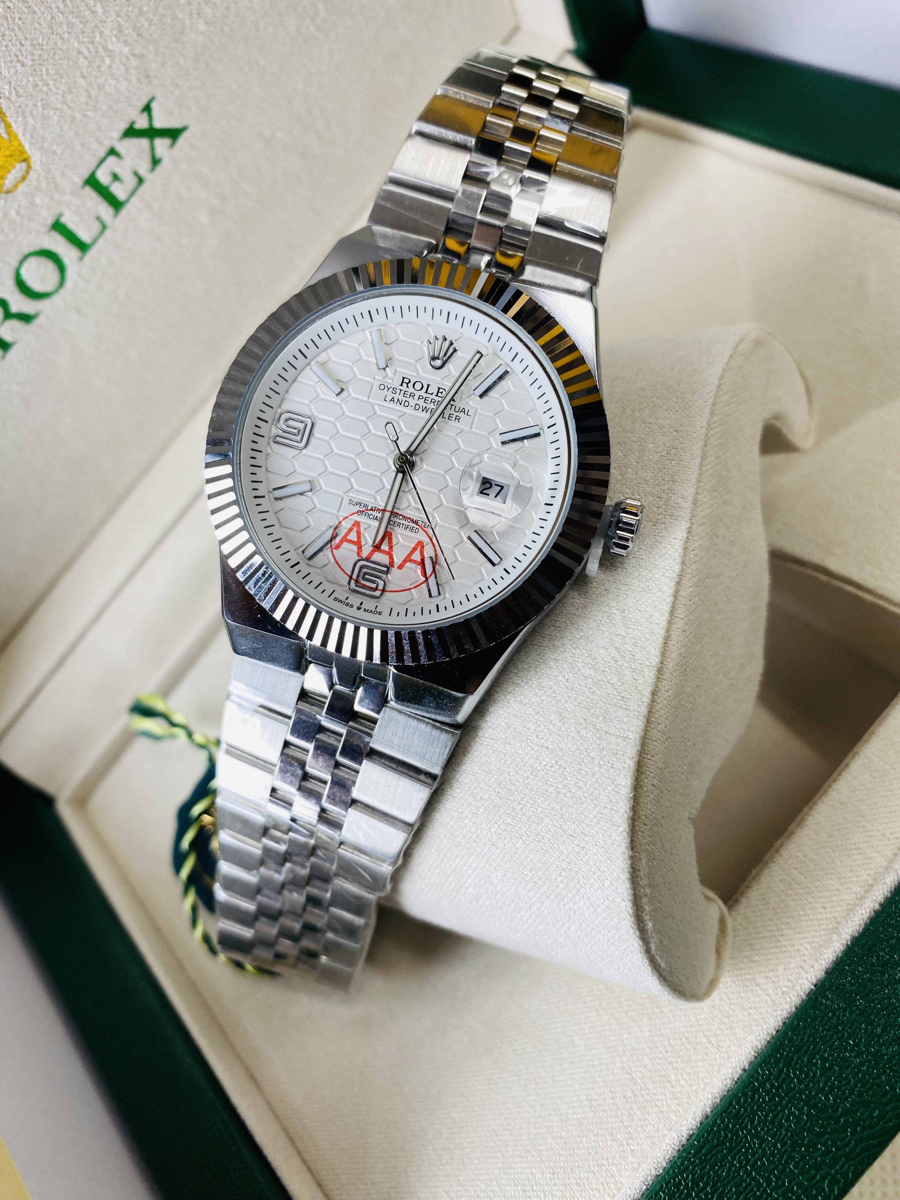 Rolex Land-Dweller watch || Battery quartz