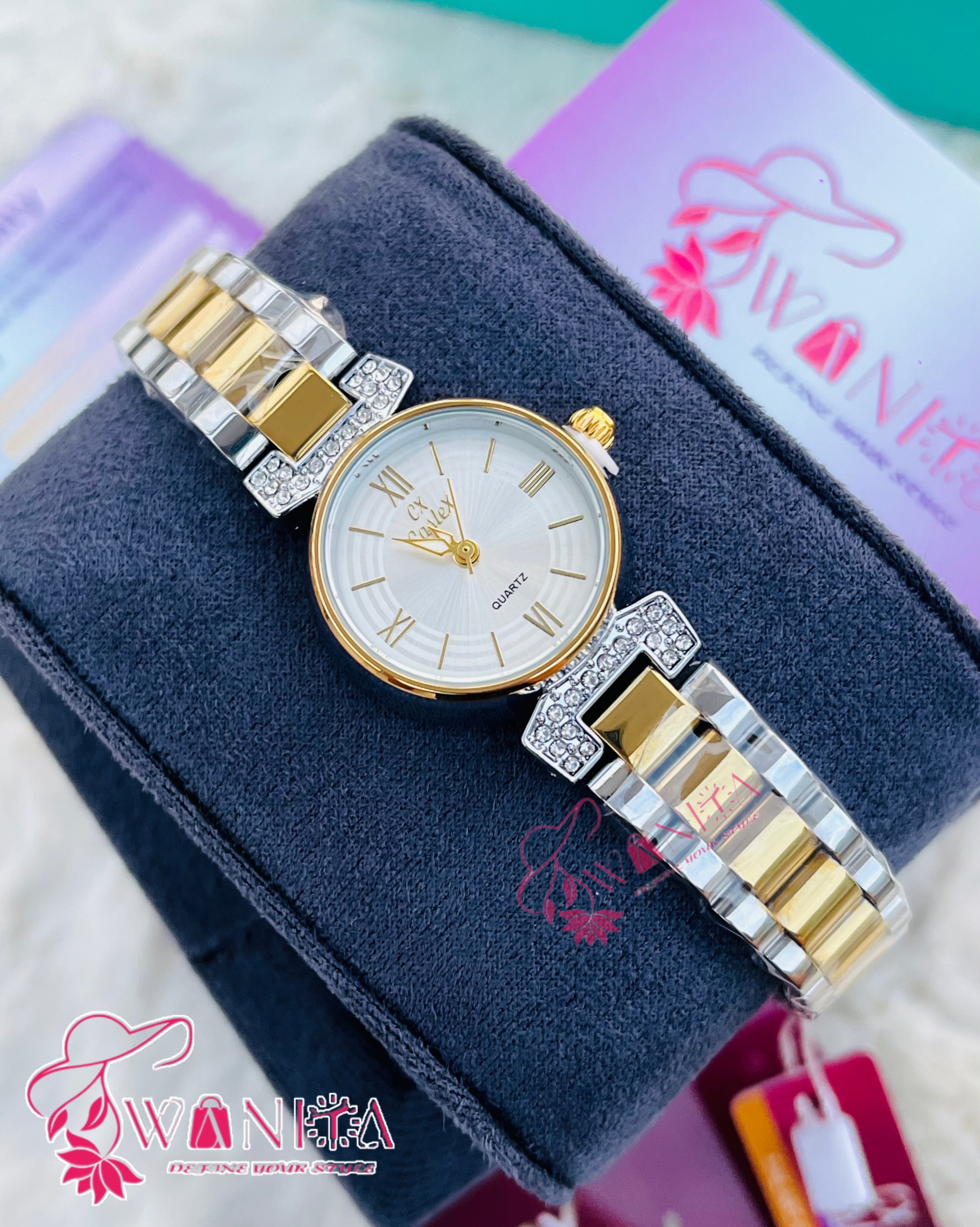 Original Ladies White Shade Dial Watch