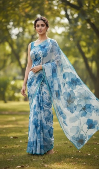 Classic Georgette Saree_img_0