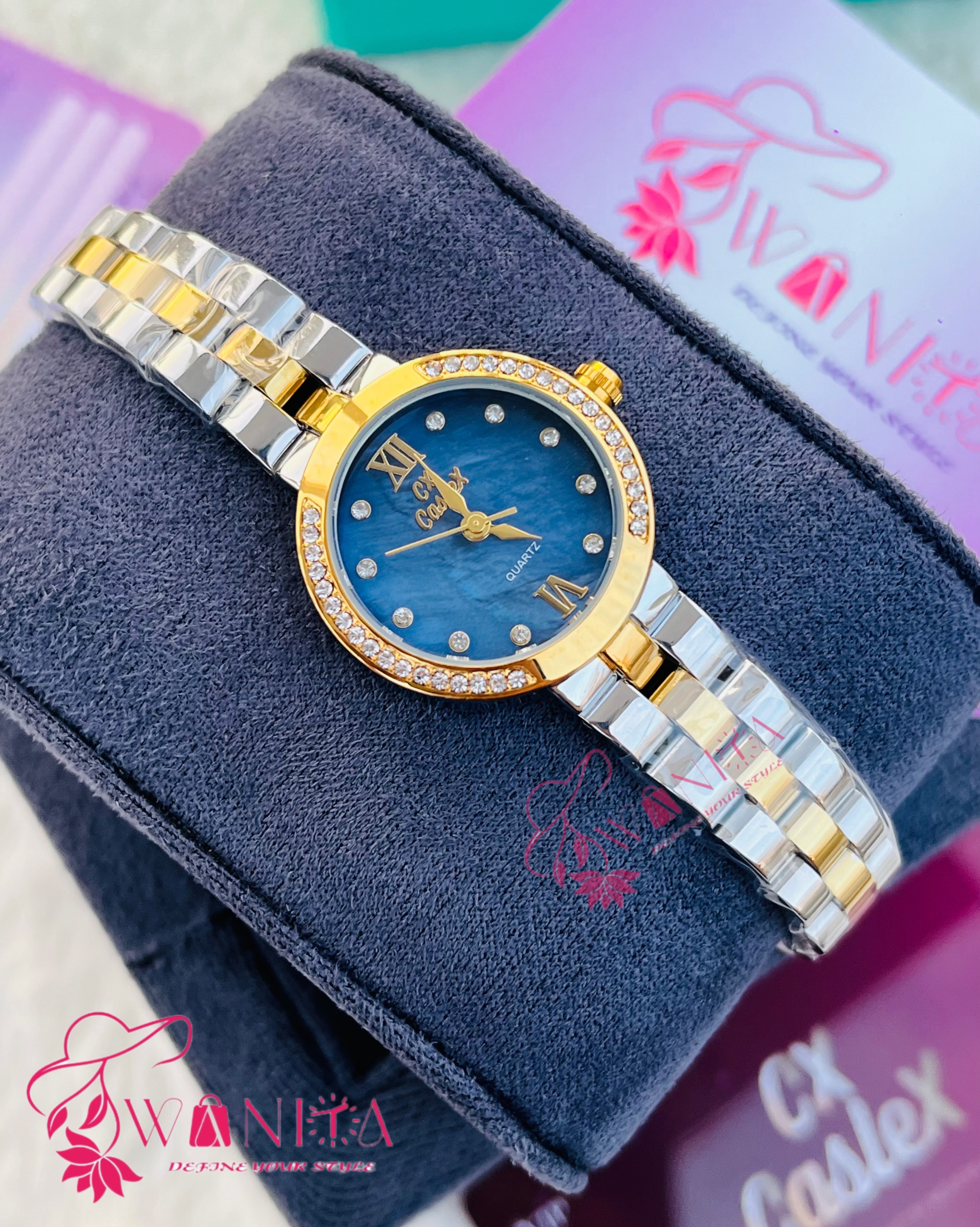 Original Ladies Sky Blue Dial Watch