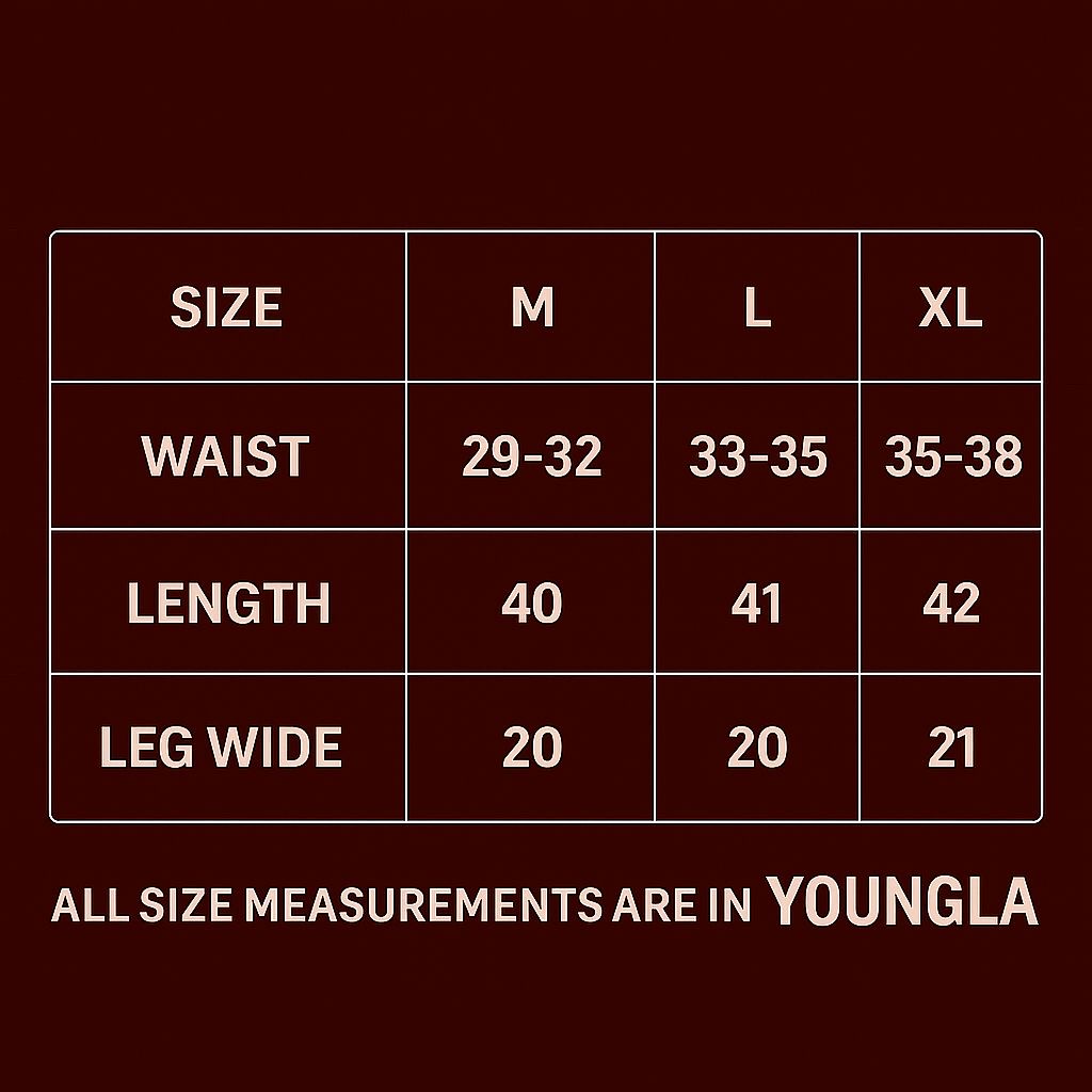Brown youngla down collection oversized Joggers_img_1