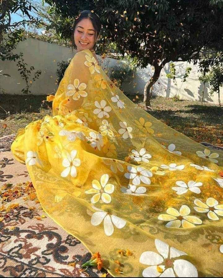 Hand Print Half Silk Saree_img_0