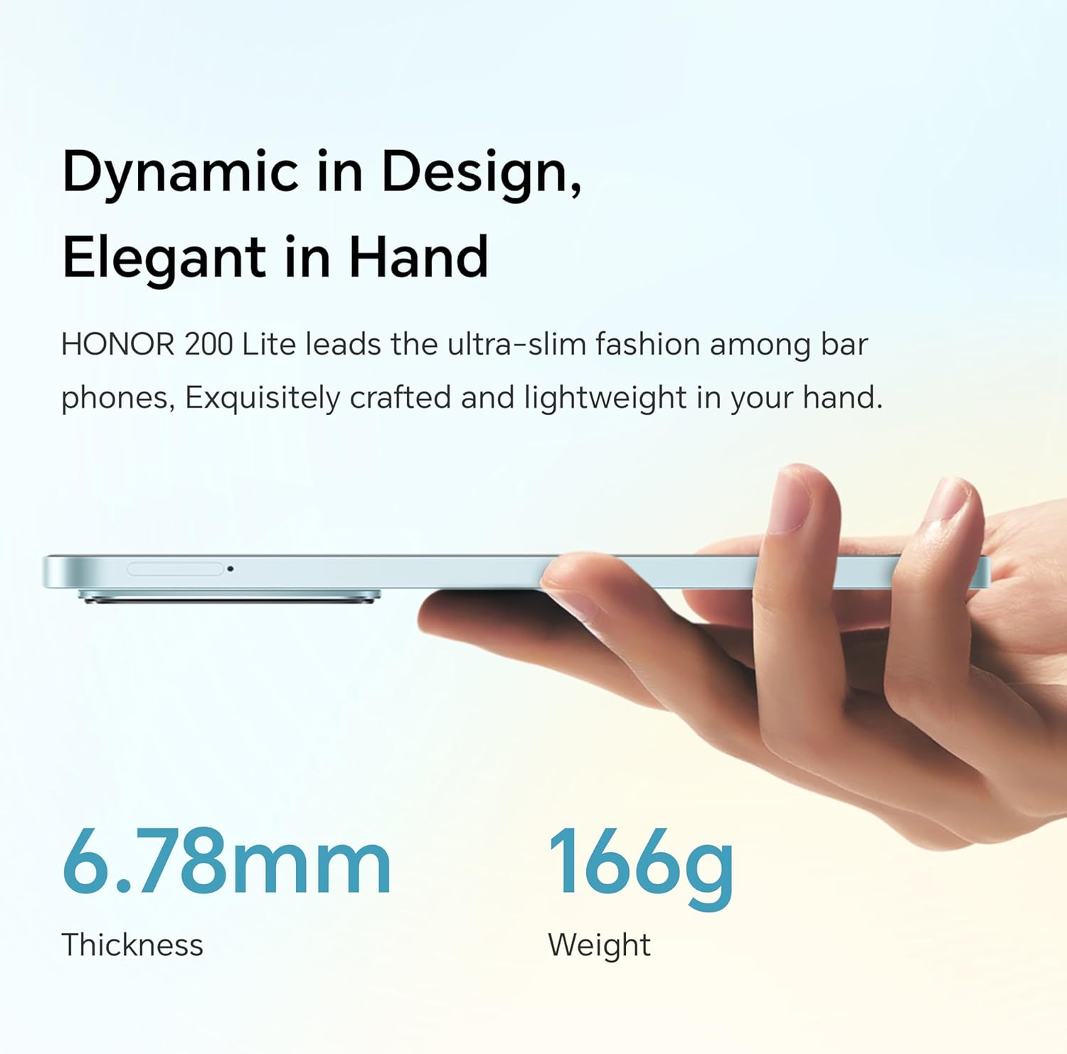 HONOR 200 Lite, 5G Dual SIM, 8GB RAM + 256GB ROM, 6,7” Anti-Drop AMOLED Display, 108MP Triple Rear Camera, Starry Blue - UAE Version, 1 Year Official Warranty_img_6