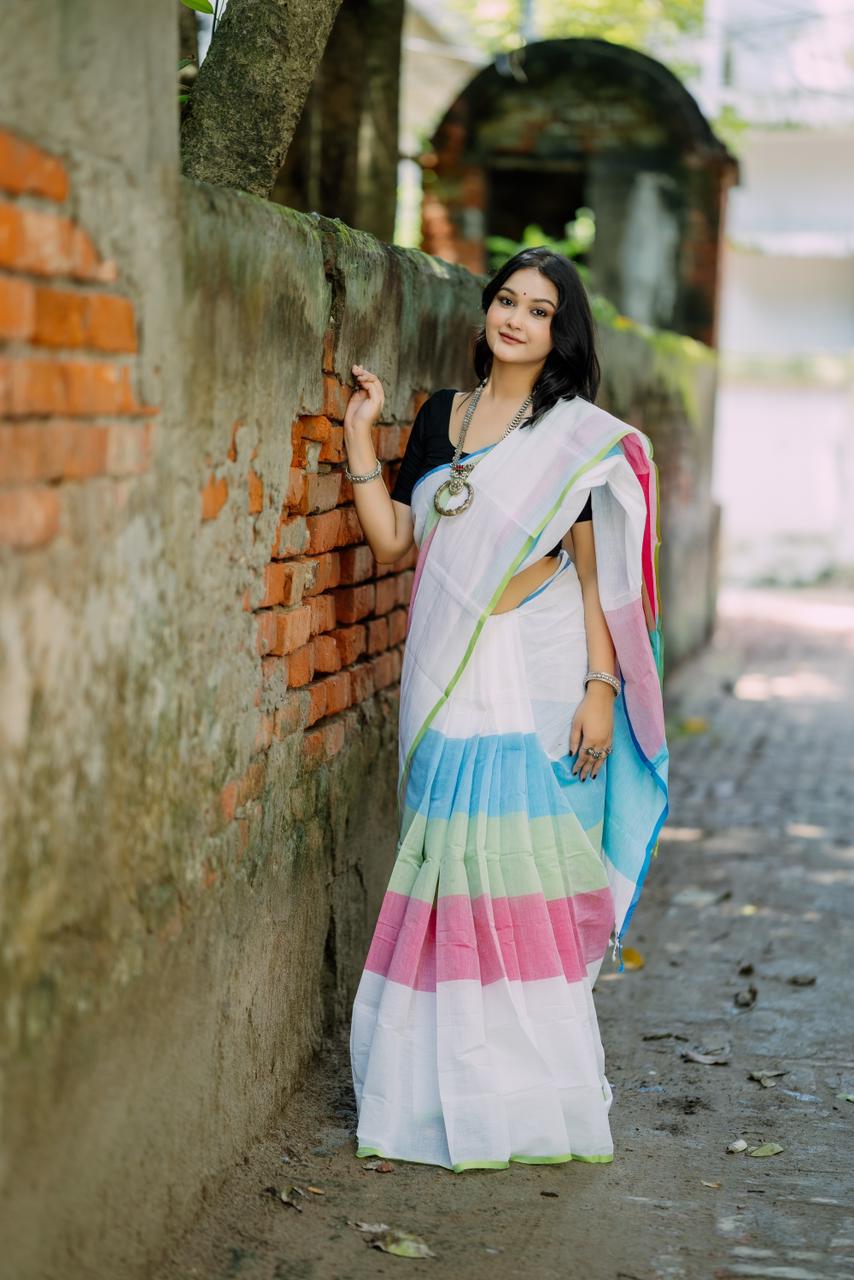 White Handloom Saree_img_3