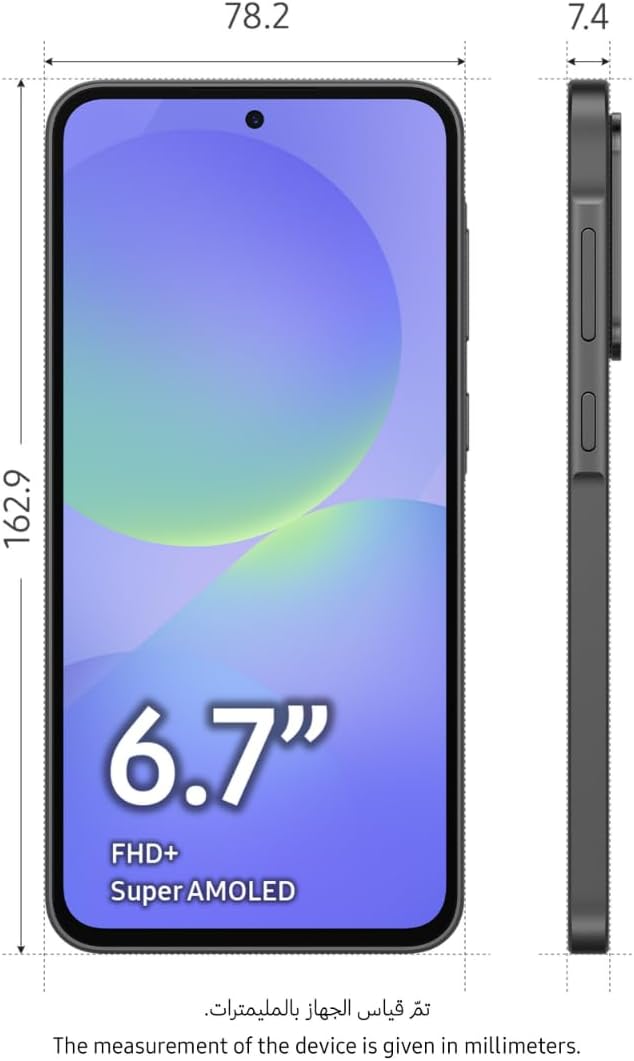 Samsung Galaxy A36 5G, Android Smartphone, 256GB Storage, 8GB RAM, Awesome Black, 6x OS Upgrades, Large Display, Octa-Core Processor (UAE Version)_img_1