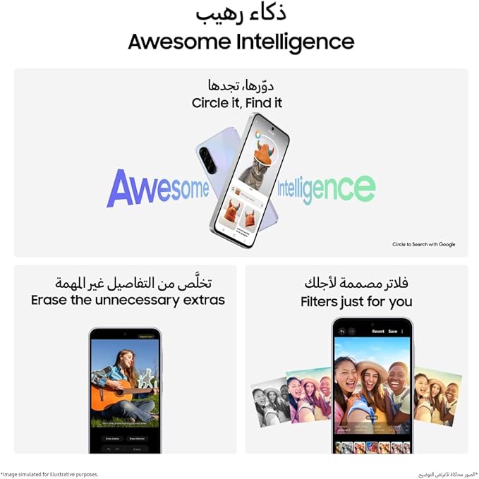 Samsung Galaxy A36 5G, Android Smartphone, 256GB Storage, 8GB RAM, Awesome Black, 6x OS Upgrades, Large Display, Octa-Core Processor (UAE Version)_img_2