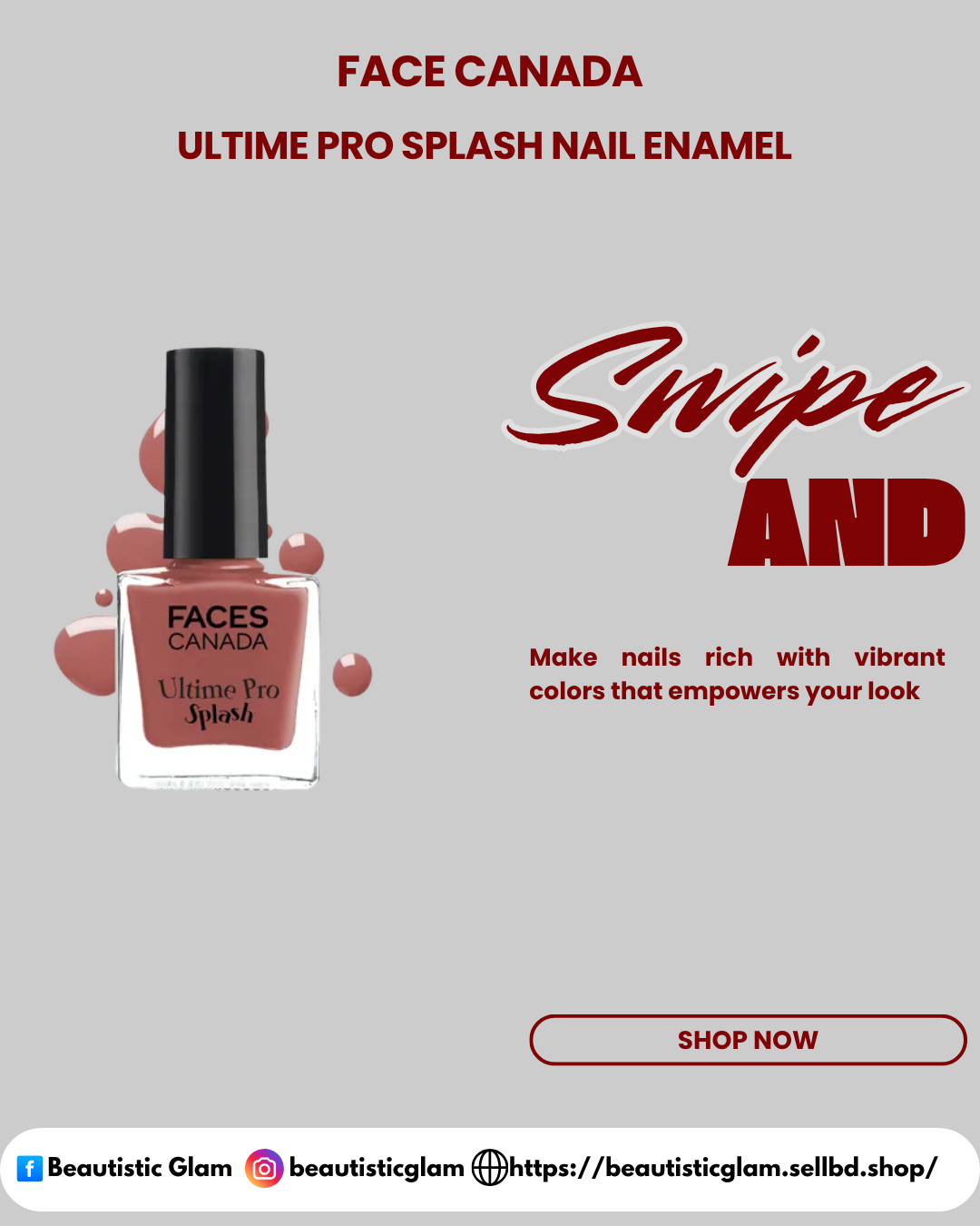 Ultime Pro Splash Nail Enamel
