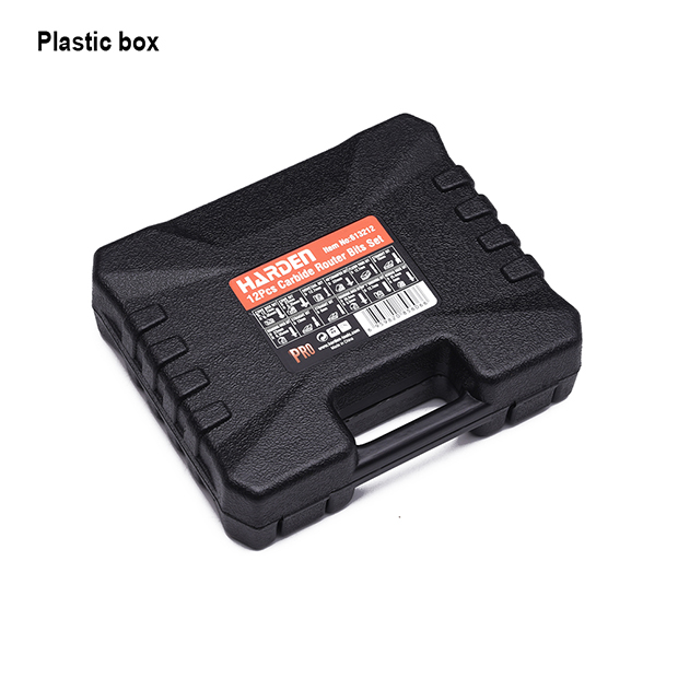 HARDEN 12 Pcs Router Bit Set | Carbide Tipped | 1/4" Shank | Woodworking & Carpentry Set | Model: 613212_img_4