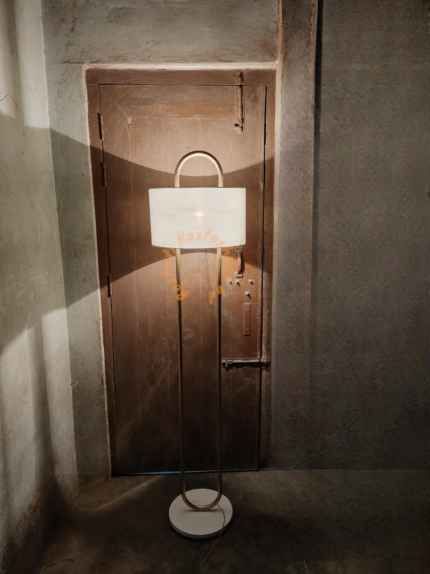 Iron corner floor lamp_img_3