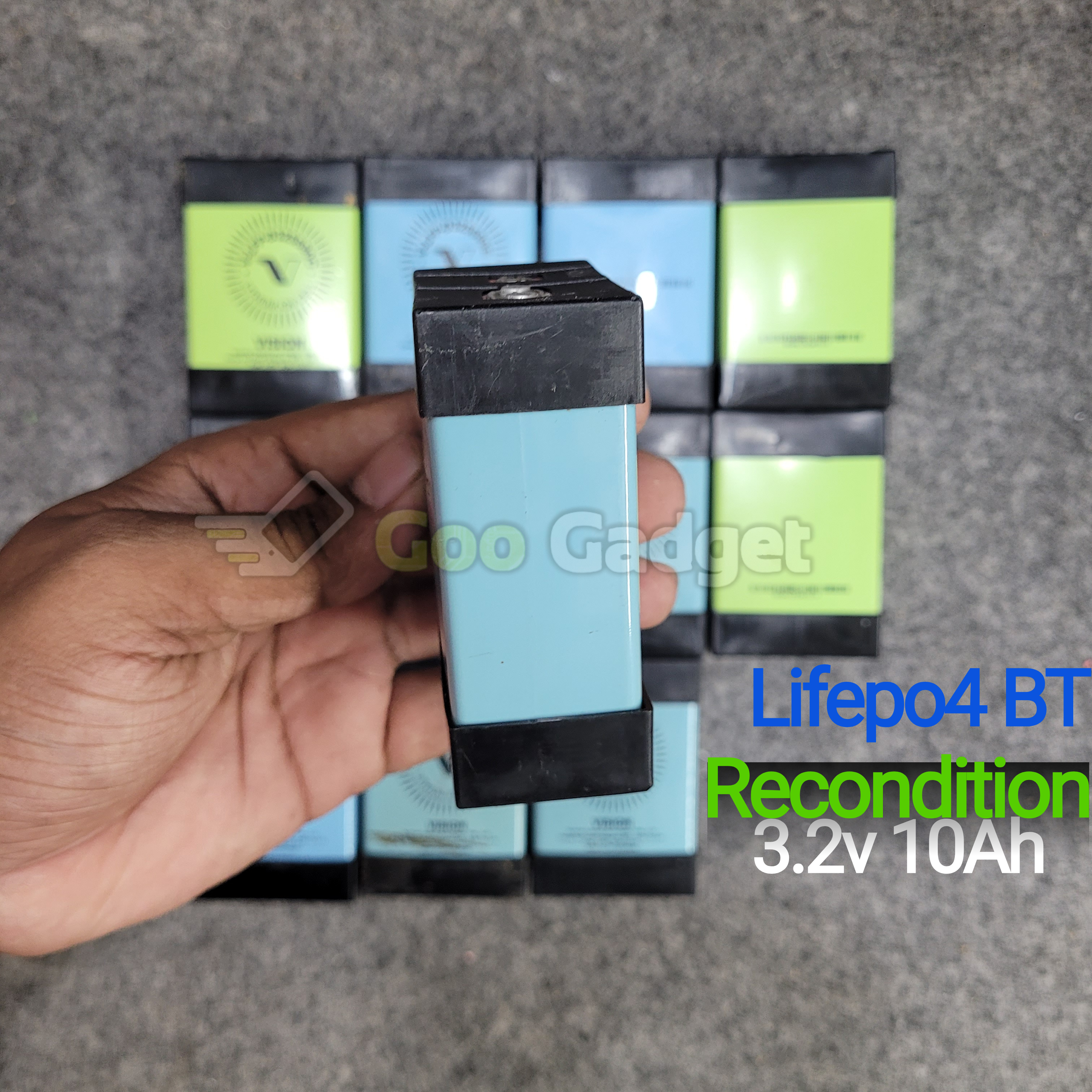 Recondition VISION VLFP-D325680E 3.2V 10Ah LiFePO4 Battery | Rechargeable Lithium Iron Phosphate Cell for Solar, UPS, and DIY Projects_img_1