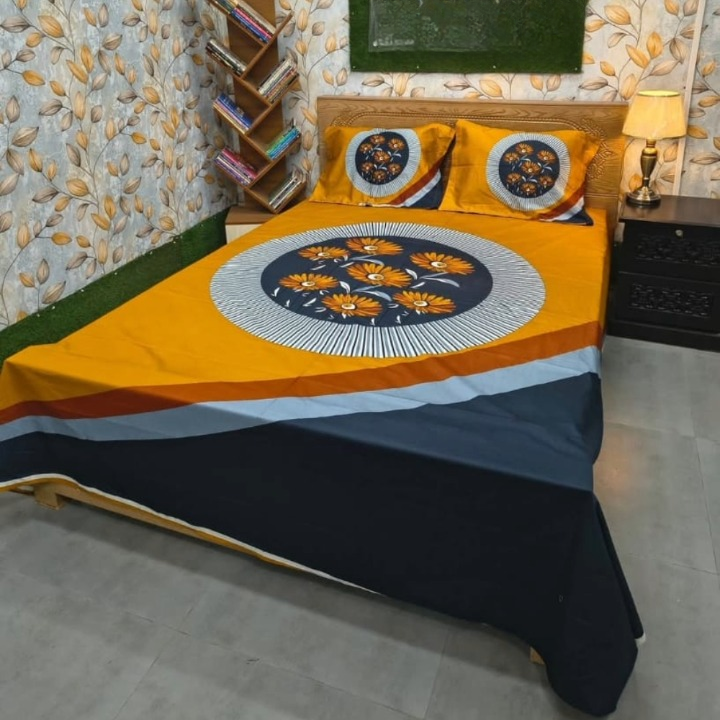 Luxury Panel Cotton Bed Sheet_img_0