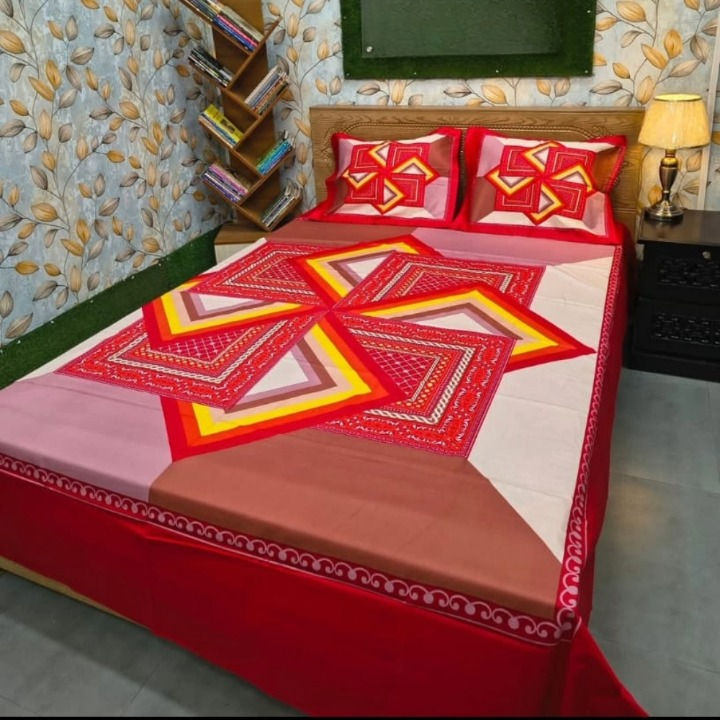 Luxury Panel Cotton Bed Sheet_img_0