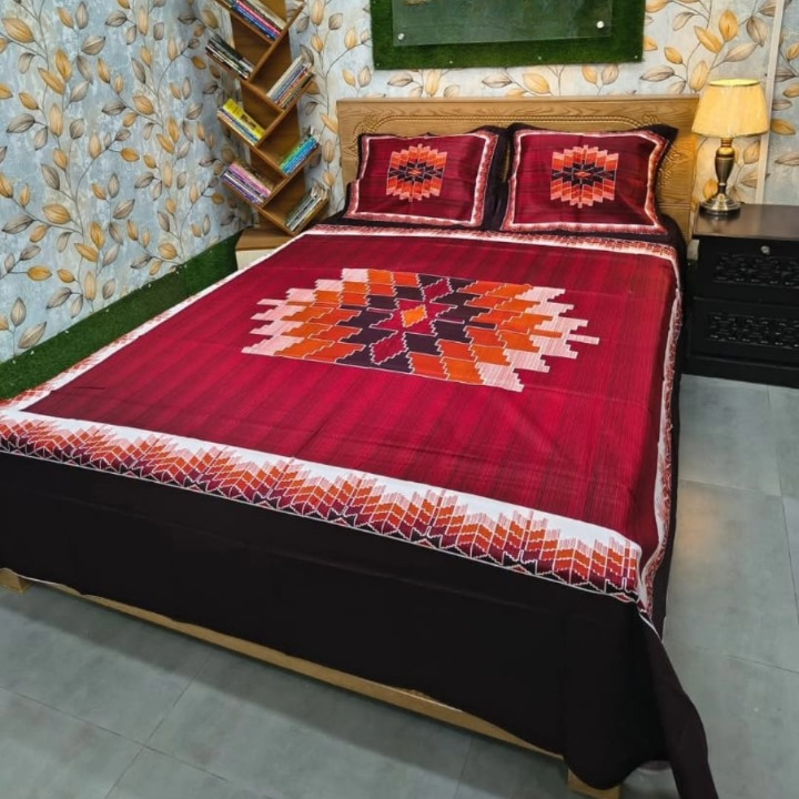 Luxury Panel Cotton Bed Sheet_img_0