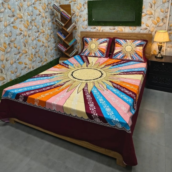 Luxury Panel Cotton Bed Sheet_img_0