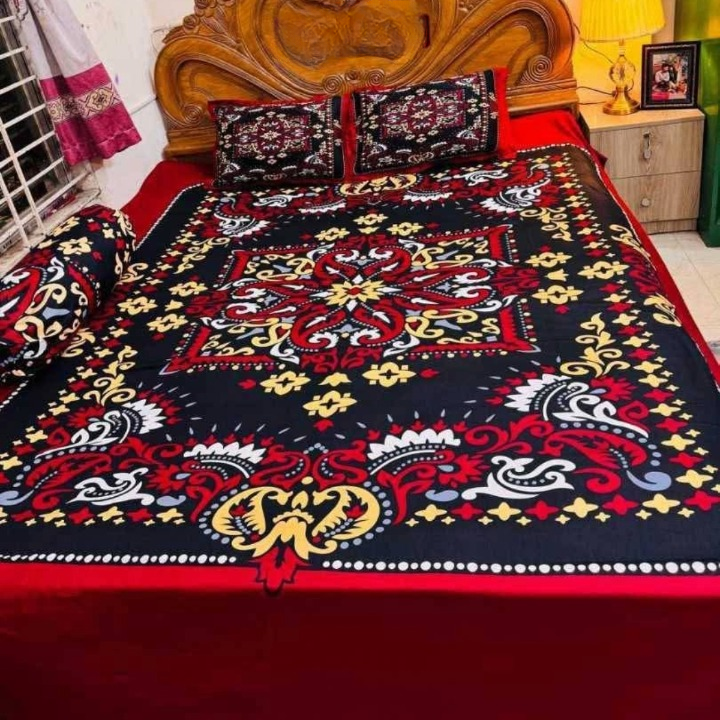 Luxury Panel Cotton Bed Sheet_img_0