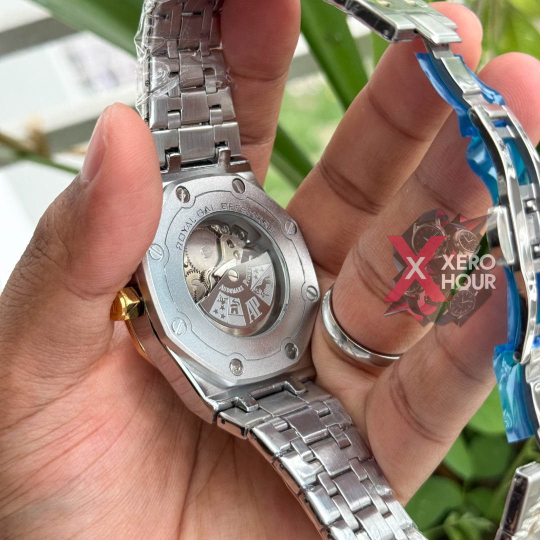 Audemars Piguet Semi AAA | Automatic Movement | Dual Tone Gold with White Dial_img_4