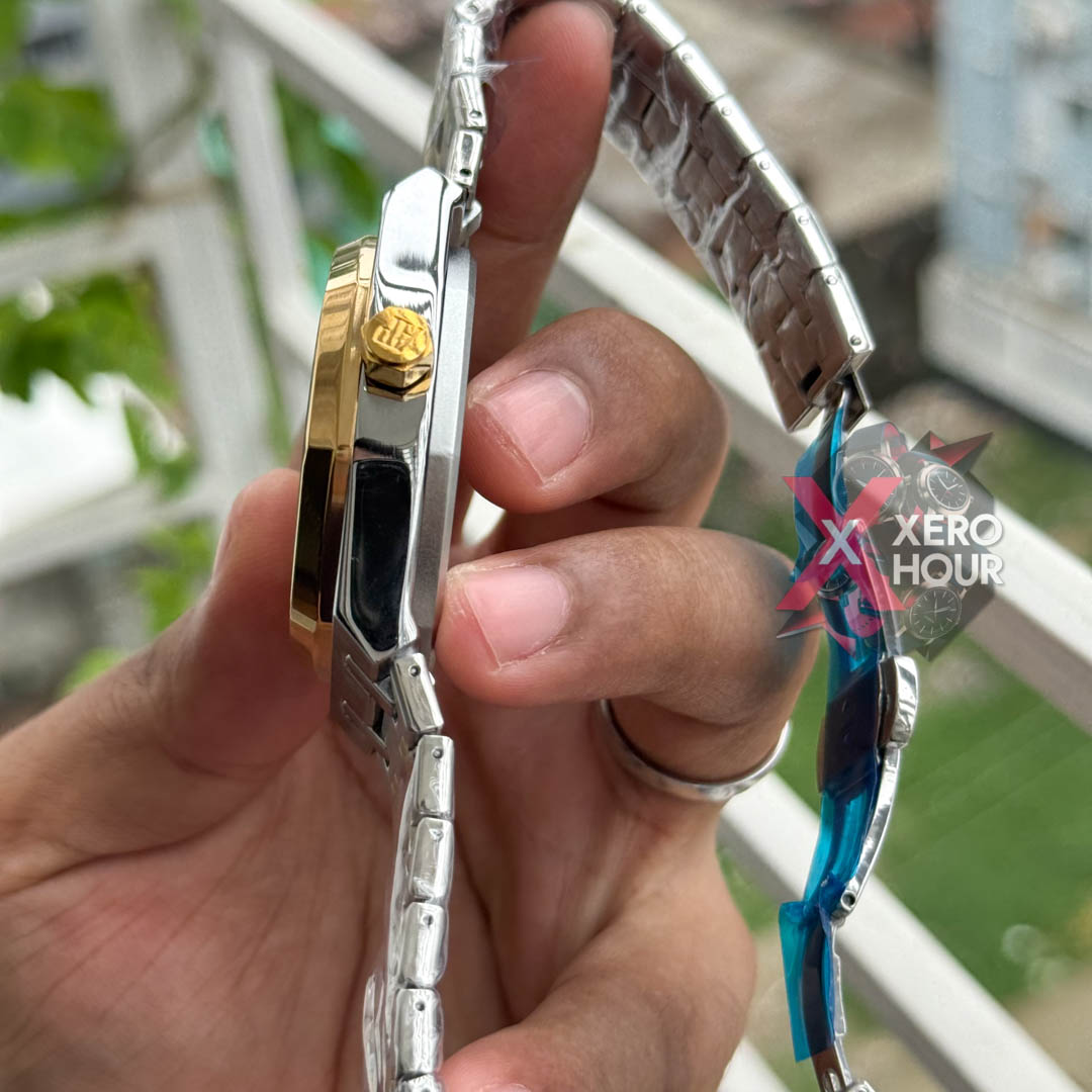 Audemars Piguet Semi AAA | Automatic Movement | Dual Tone Gold with White Dial_img_1