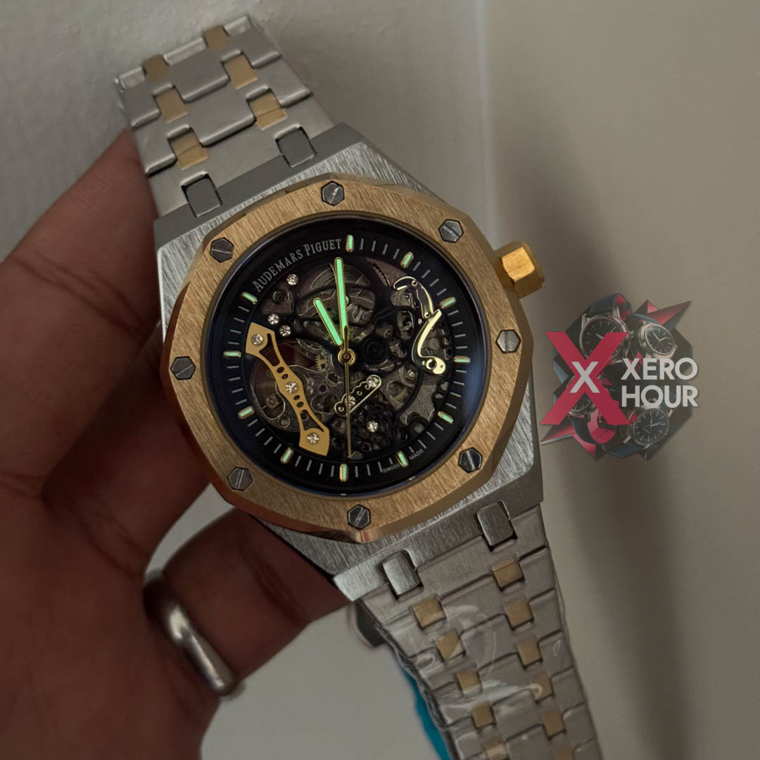 Audemars Piguet Semi AAA | Automatic Movement | Dual Tone with Black Dial_img_1