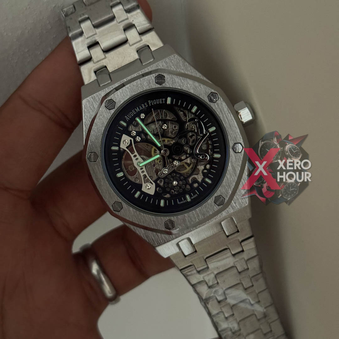 Audemars Piguet Semi AAA | Automatic Movement |  Single Tone With Black Dial_img_4