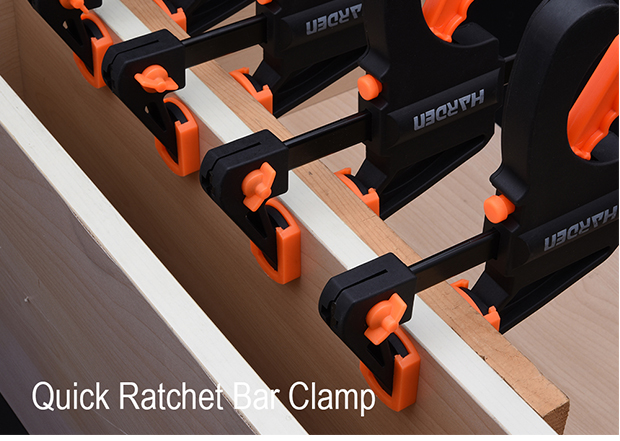 HARDEN Quick ratchet bar clamp (  12" | 24" ),  600332 | 600334_img_2