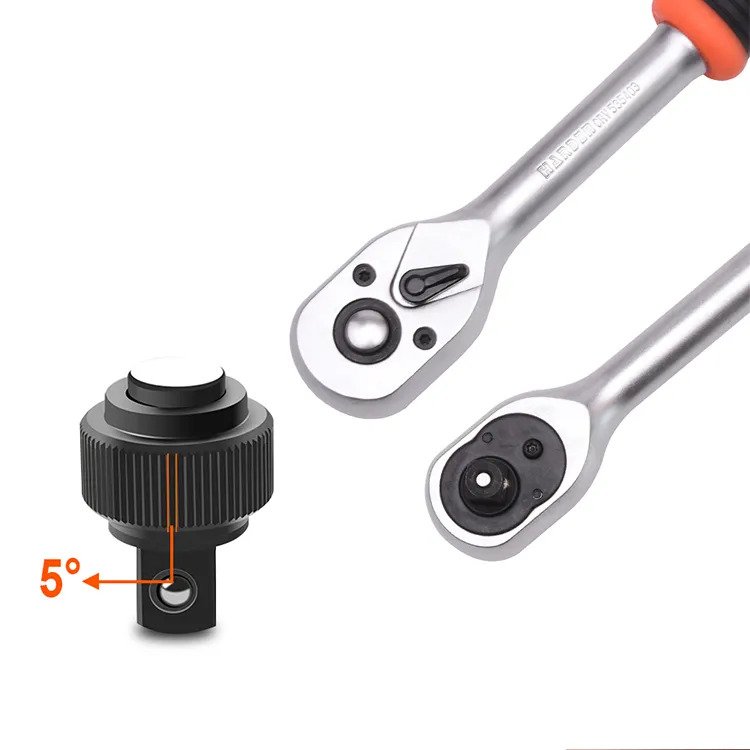HARDEN Professional Ratchet Handle ( 1/4" | 3/8" | 1/2" | 3/4" ), Quick Release Ratchet Wrench with Grip Handle 535303 | 535403 | 535503 | 535504 | 535601_img_6