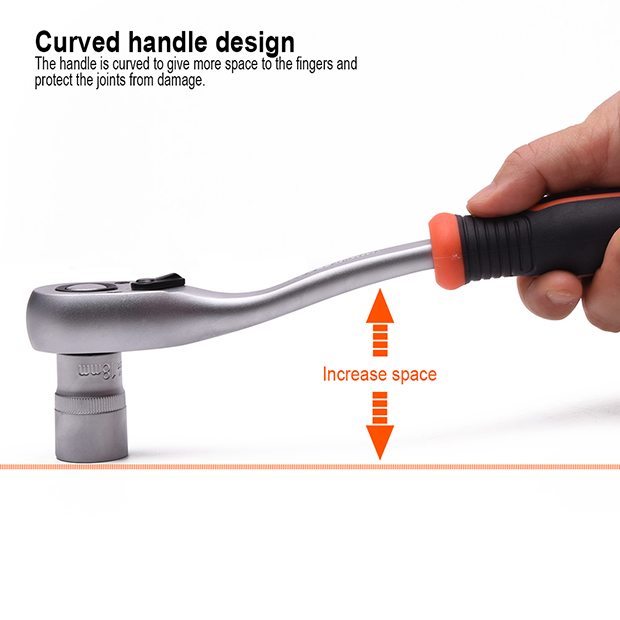 HARDEN Professional Ratchet Handle ( 1/4" | 3/8" | 1/2" | 3/4" ), Quick Release Ratchet Wrench with Grip Handle 535303 | 535403 | 535503 | 535504 | 535601_img_11