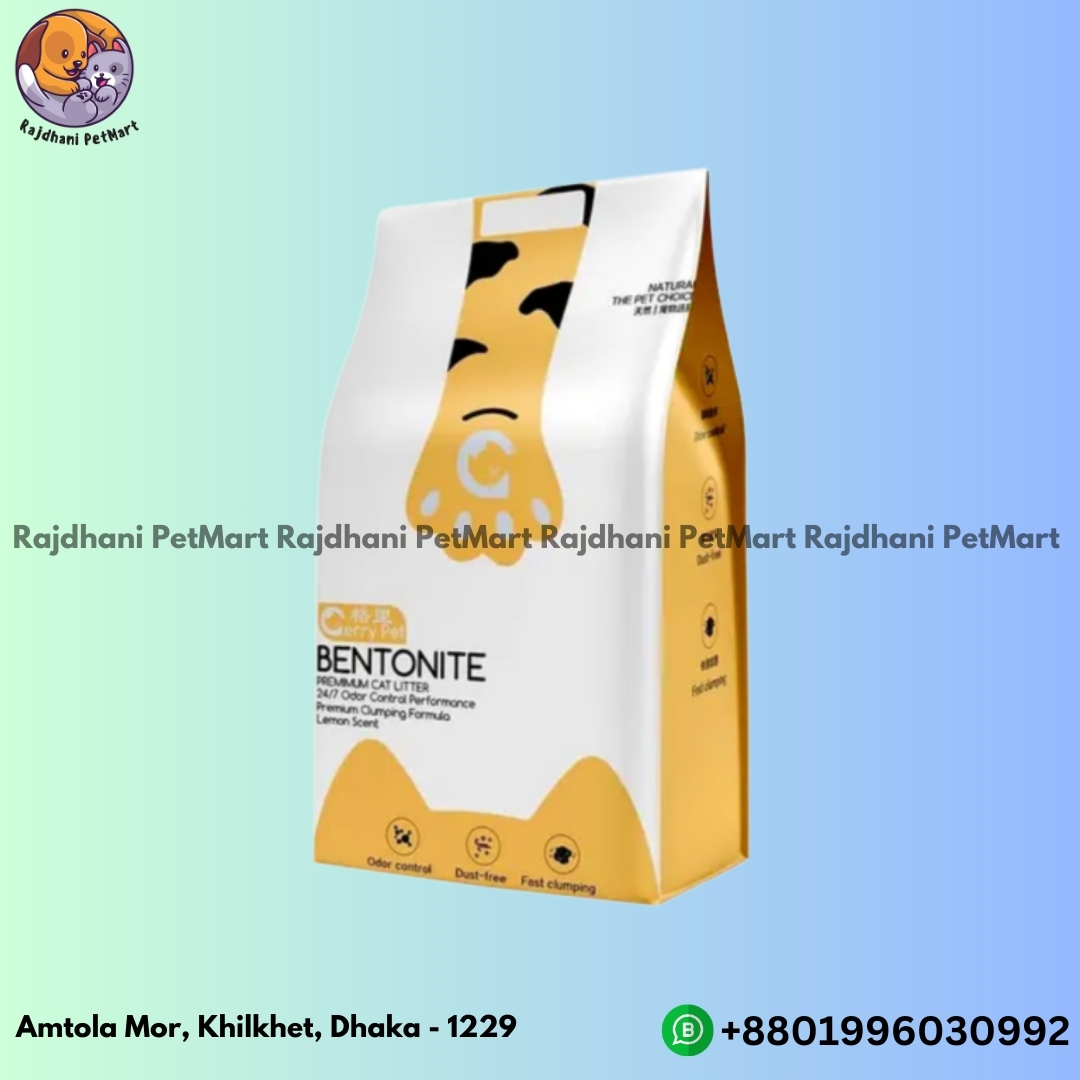 Gerry Pet Bentonite Cat Litter Lemon 25L