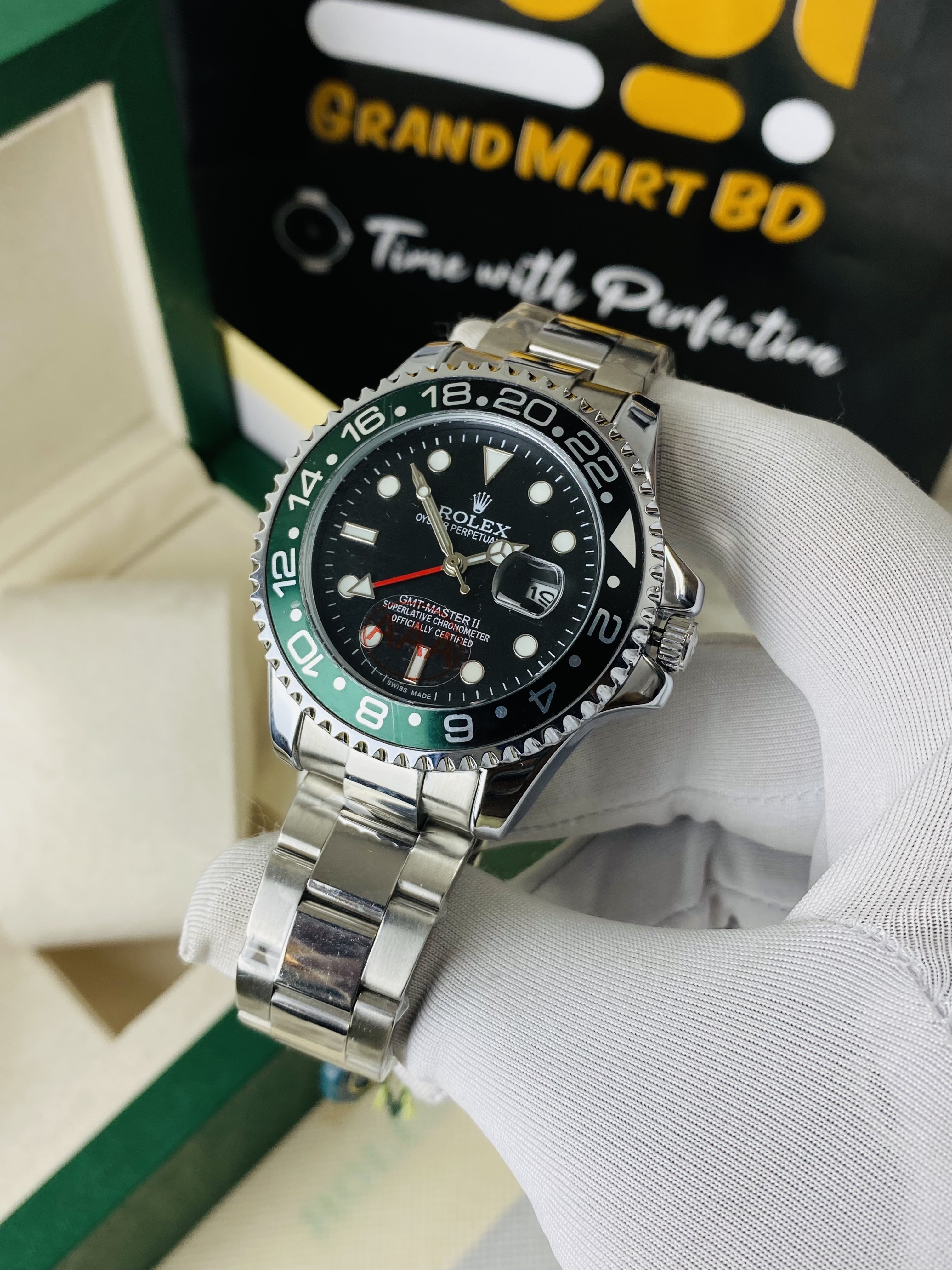 ROLEX GMT MASTER || BLACK DIAL