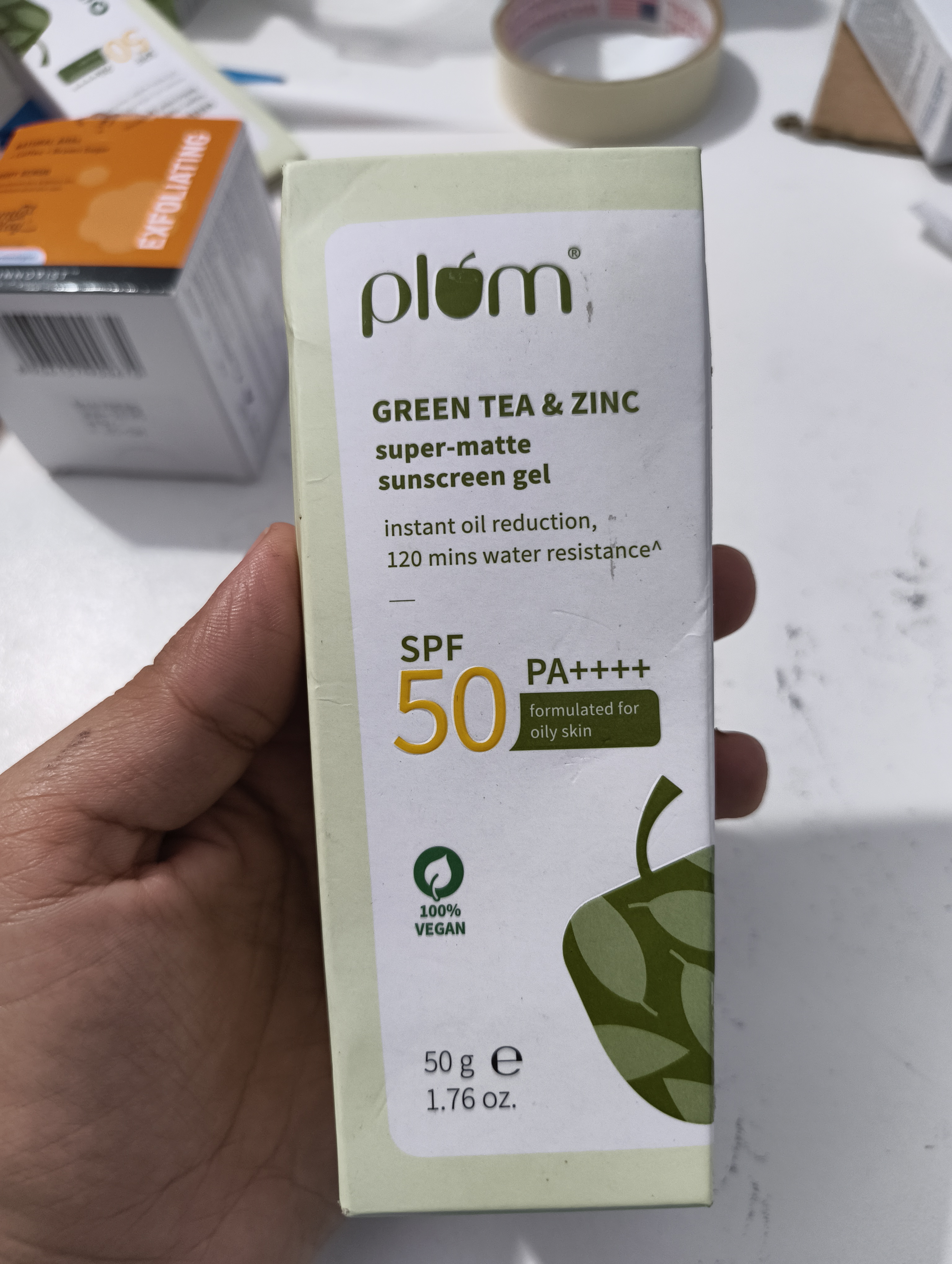 Plum Green Tea & Zinc Super-Matte Gel Sunscreen SPF 50 PA ++++ 50 ..._img_1