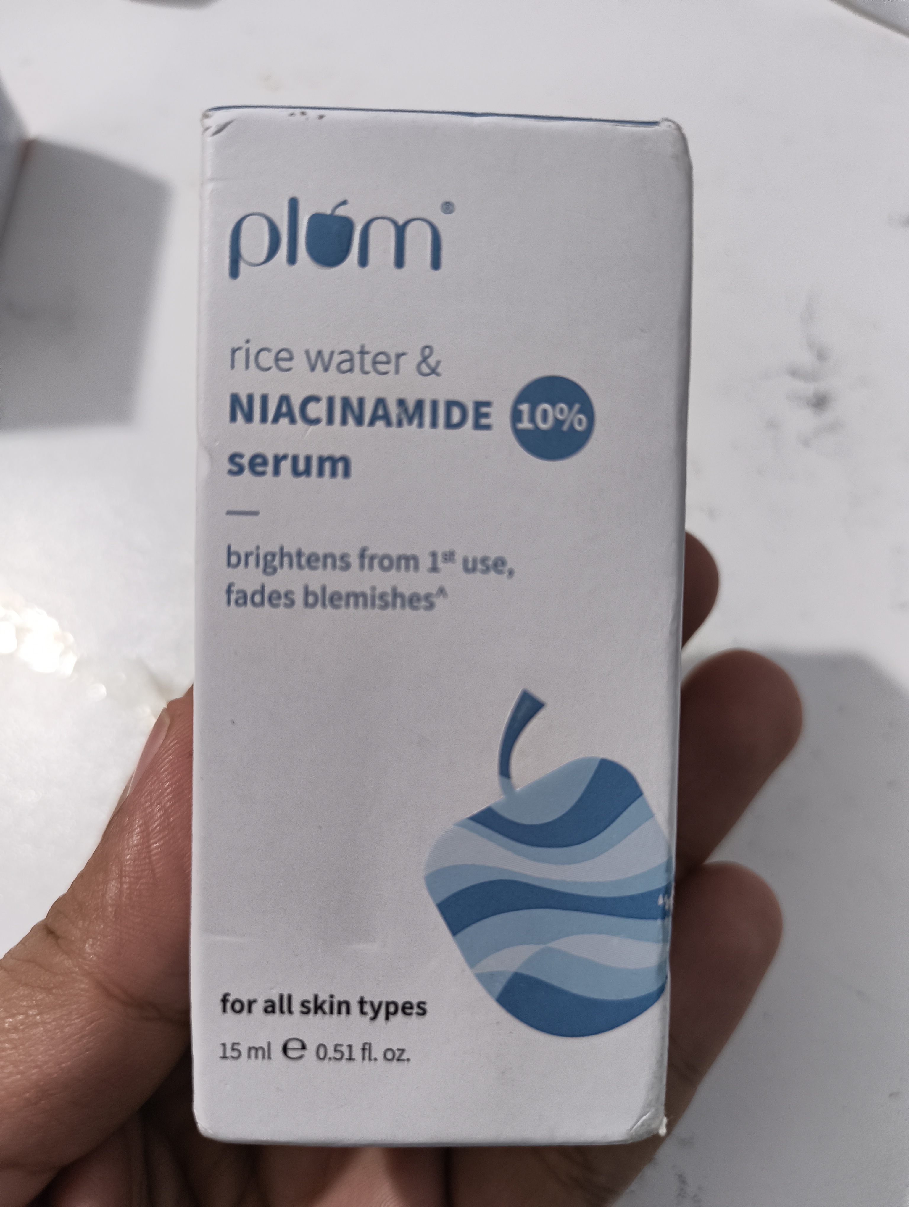 Plum 10% Niacinamide Face Serum With Rice Water 15ml_img_1