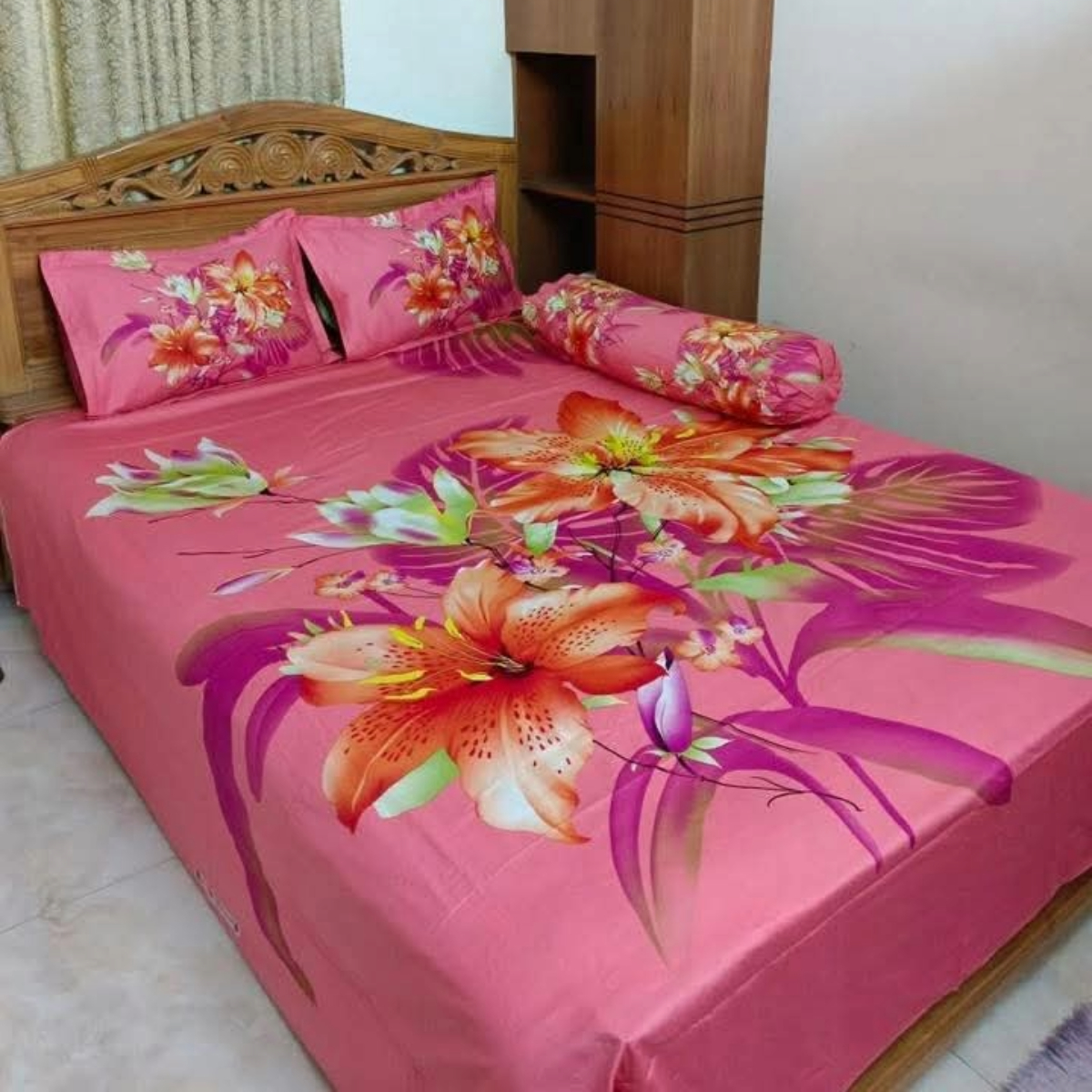 Luxury Panel Cotton Bed Sheet_img_0