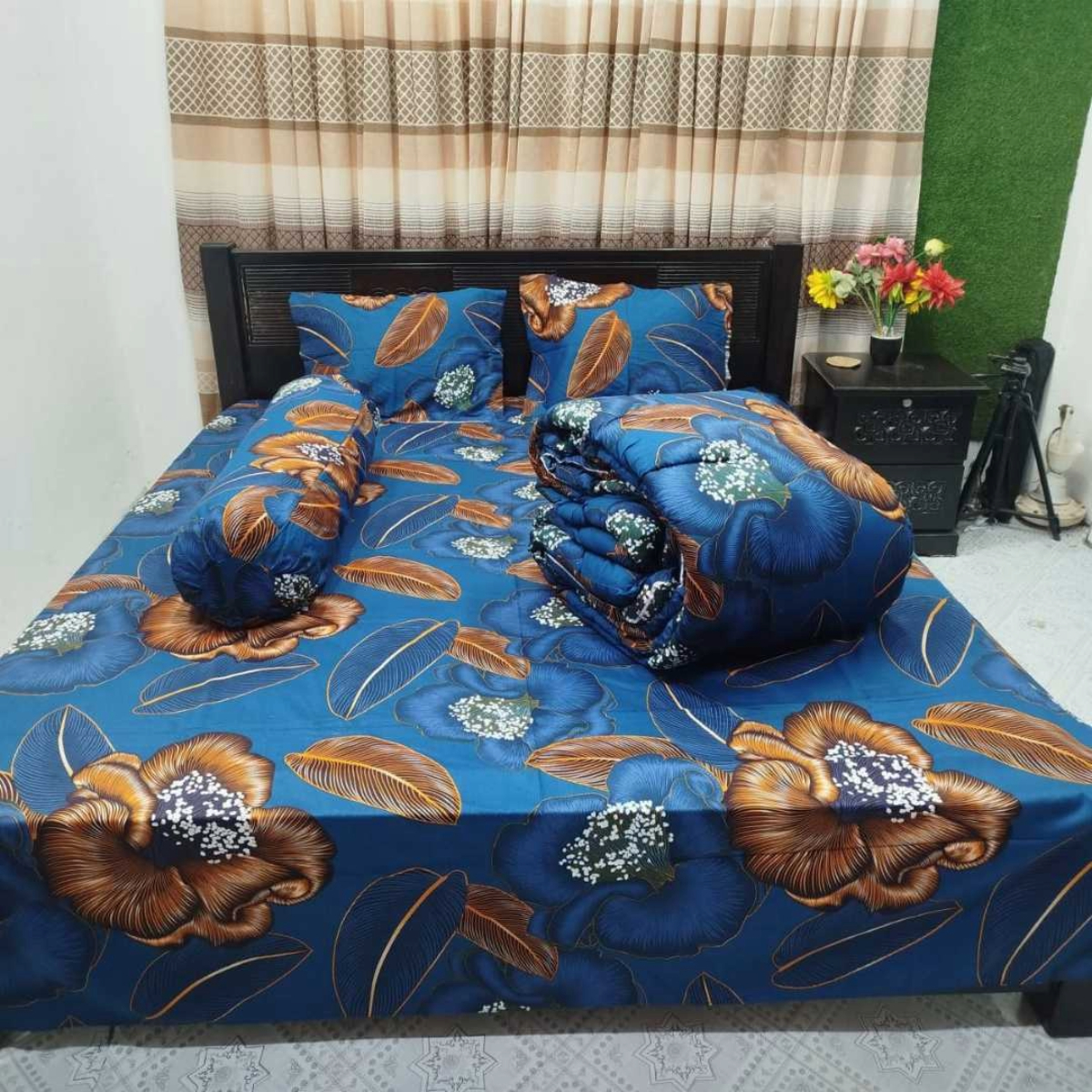 5-Piece Towel Premium Comforter Combo Set_img_0