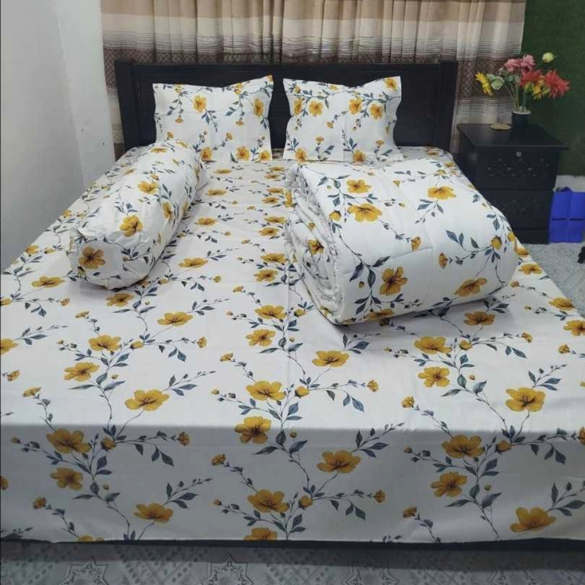 5-Piece Towel Premium Comforter Combo Set_img_0