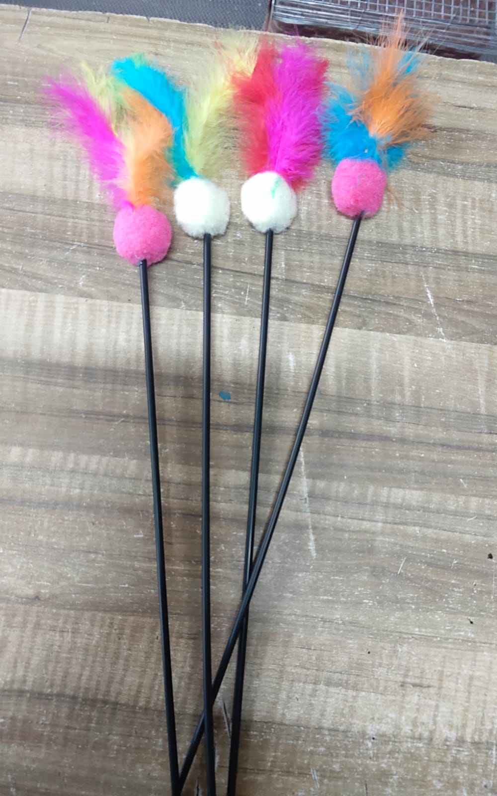 Cat Teaser Feather Toy Stick_img_1