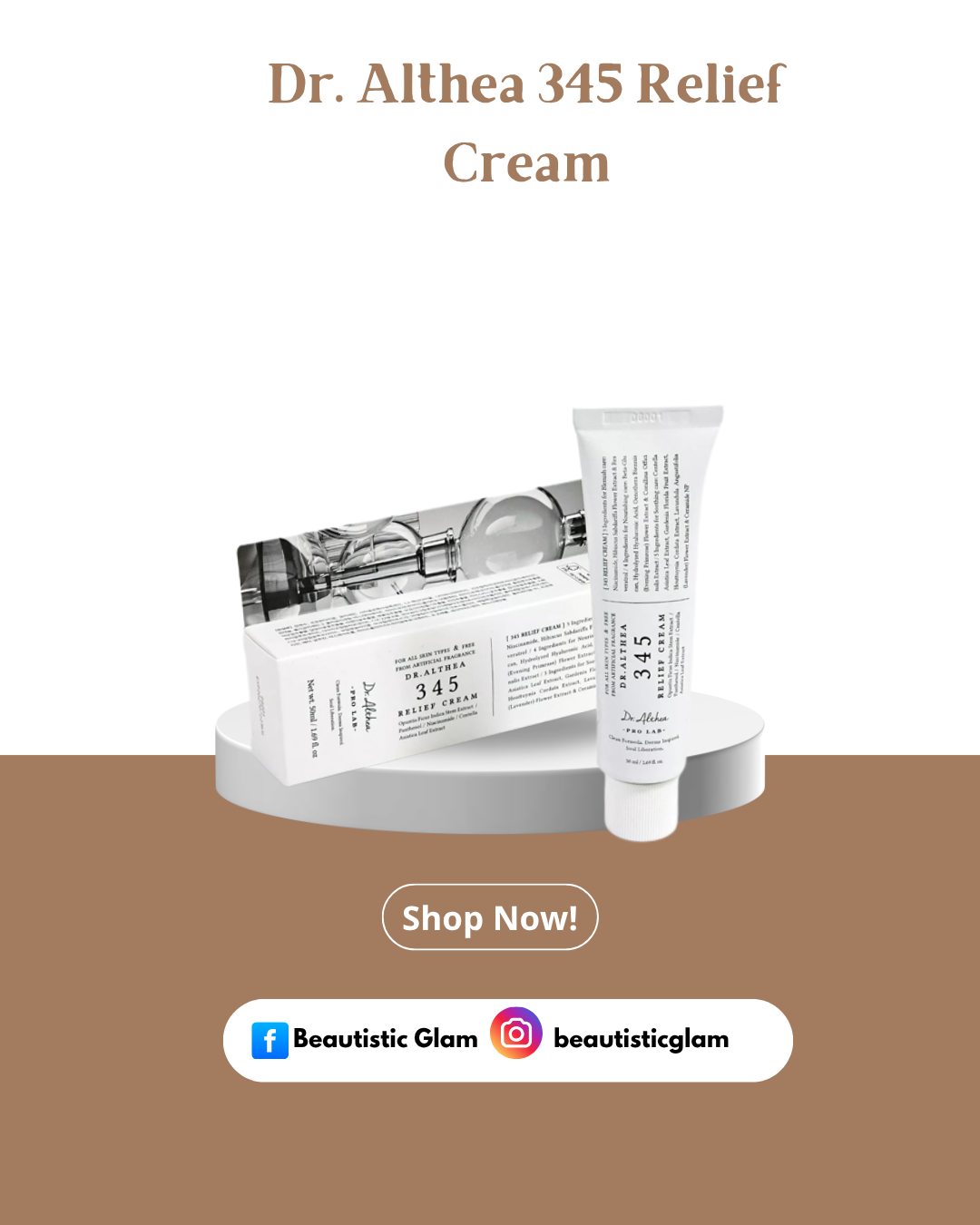 Dr Athea 345 Relief Cream