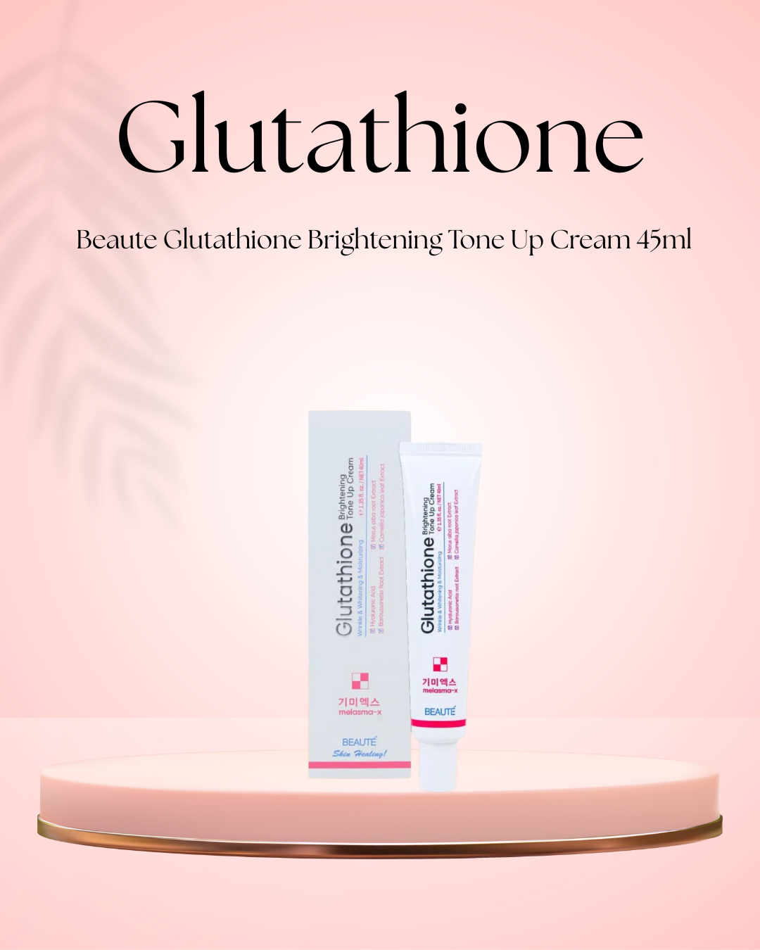 Beaute Glutathione Brightening Tone Up Cream 45ml