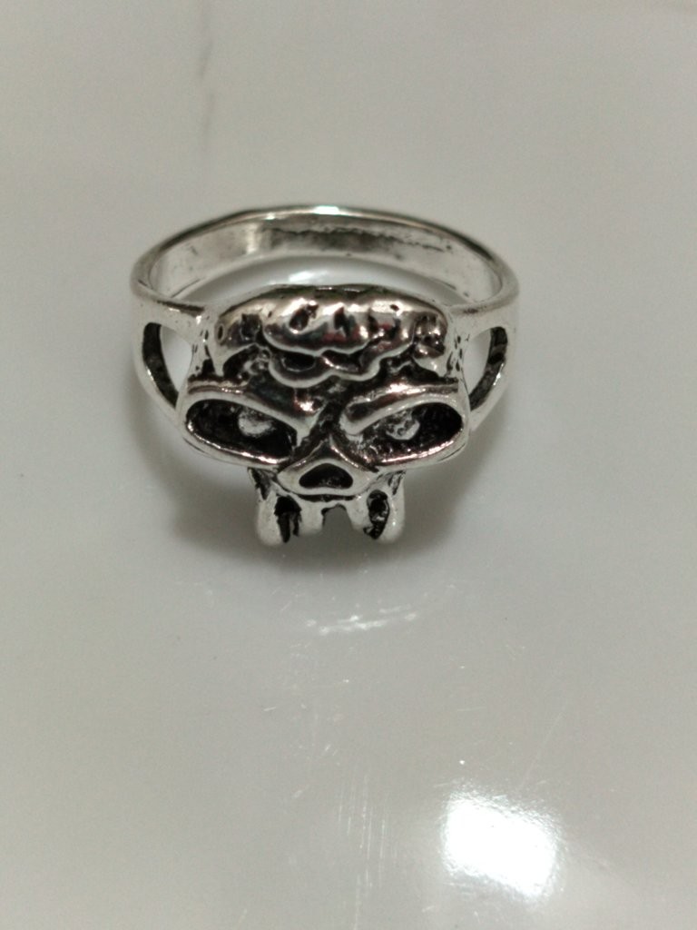Skeleton Ring for Men & Women ( SMALL RING ) | Gothic Skull Design | Unique Punk Jewelry_img_7