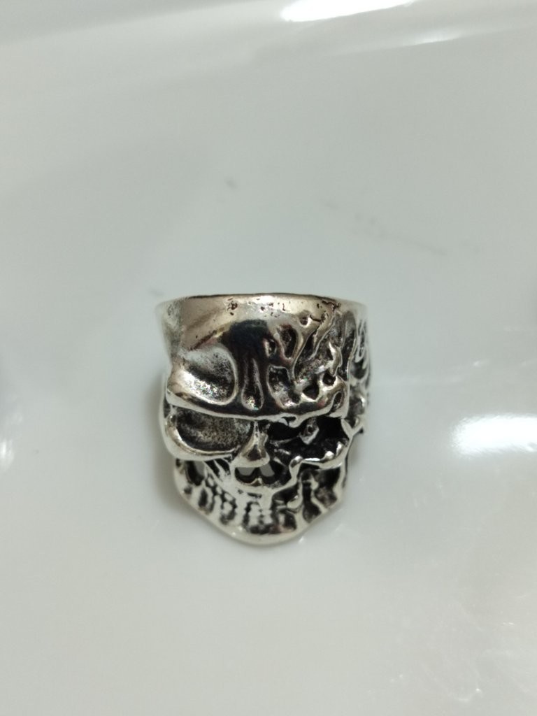 Skeleton Ring for Men & Women ( SMALL RING ) | Gothic Skull Design | Unique Punk Jewelry_img_28
