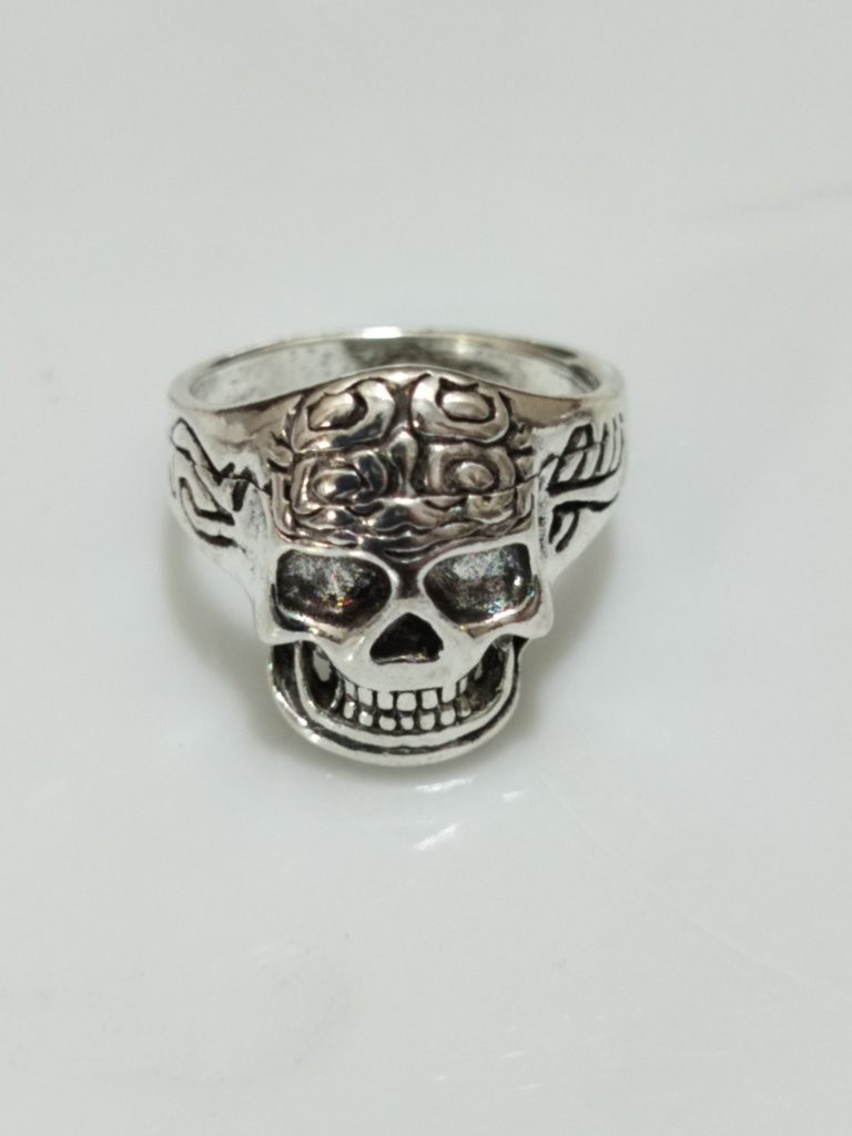 Skeleton Ring for Men & Women ( SMALL RING ) | Gothic Skull Design | Unique Punk Jewelry_img_45